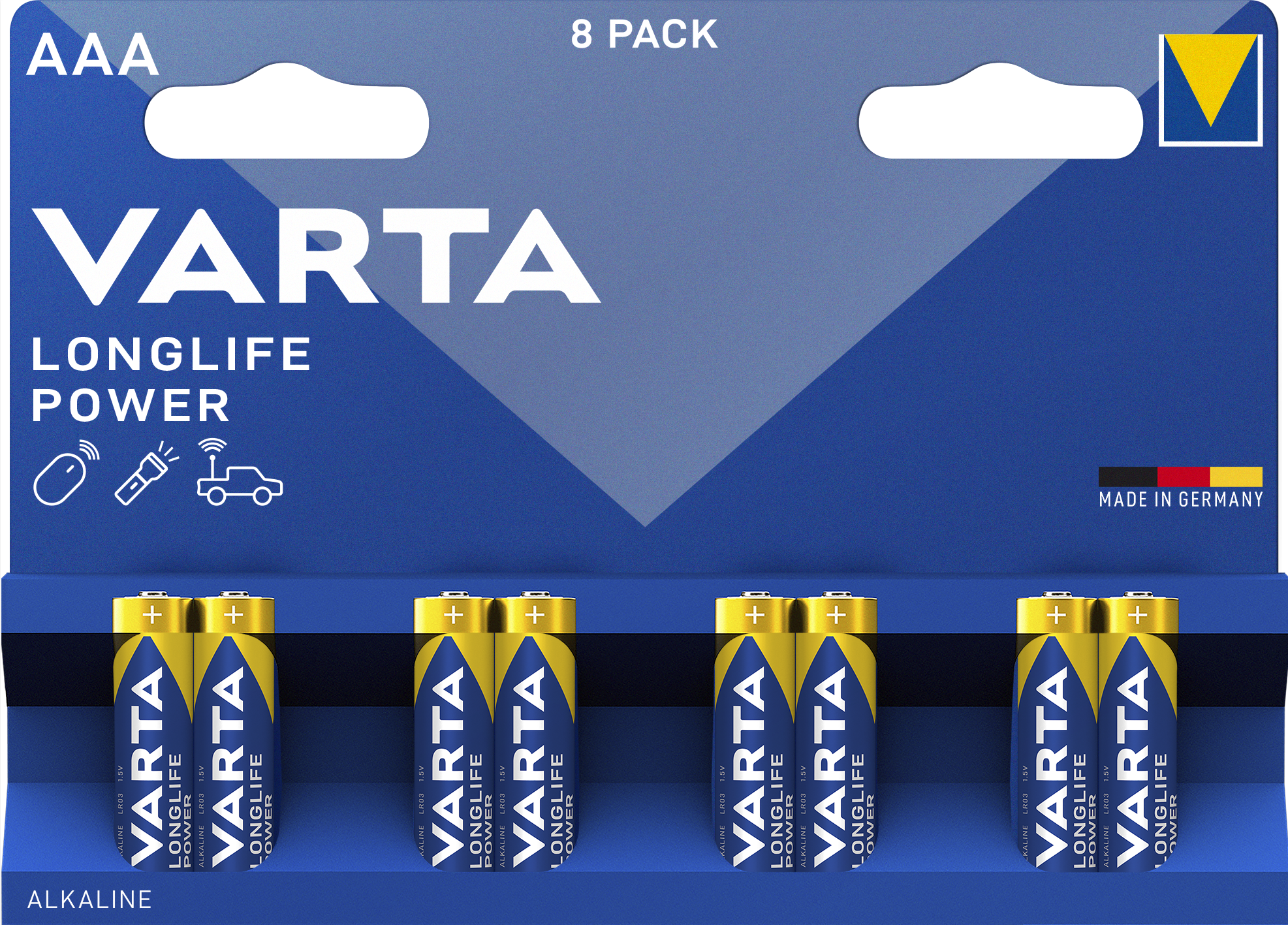 VARTA LONGLIFE Power AAA Blister 8