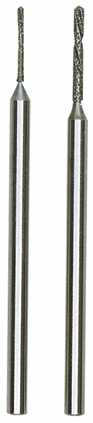PROXXON-Diamant-Spiralbohrer, je ein Stück 0,8 und 1,2 mm