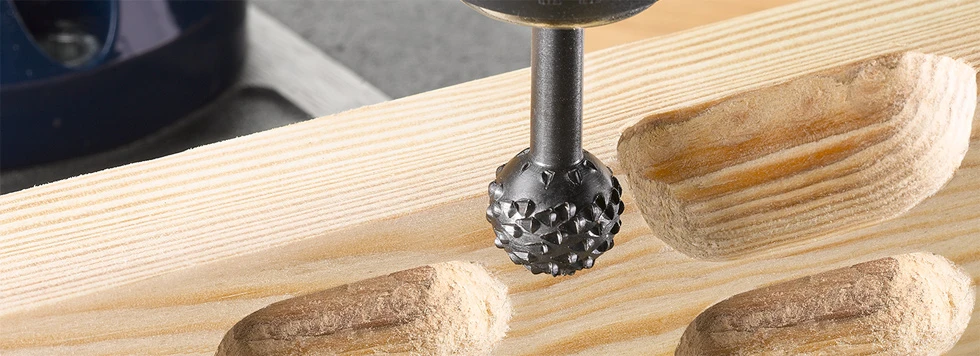 Profilraspel, Holzbearbeitung, Kugel, Ø 16 mm