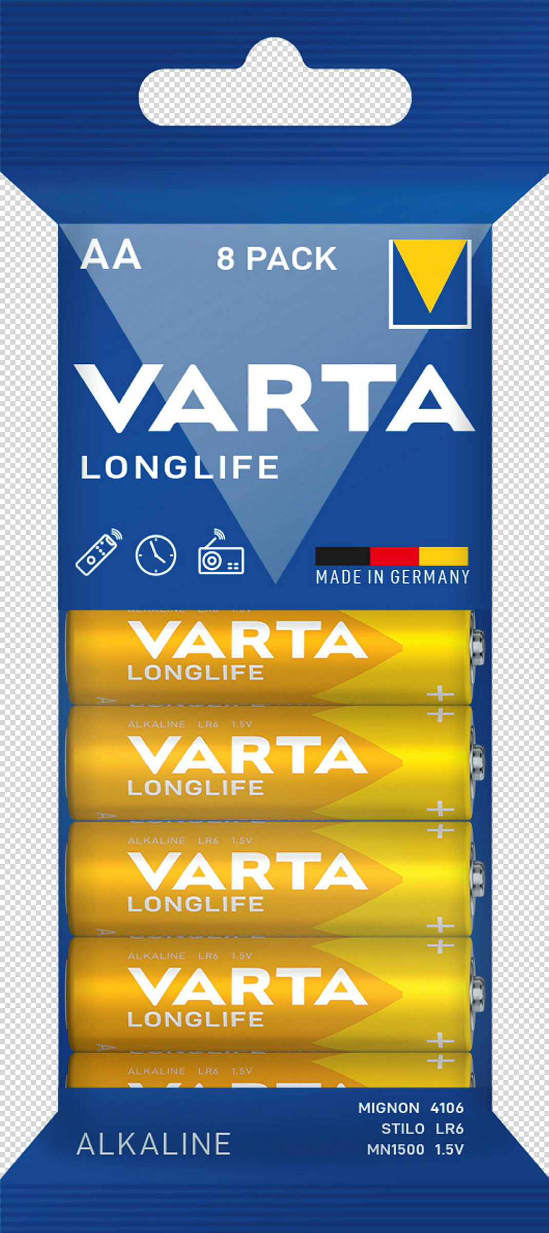 VARTA LONGLIFE AA Folie 8