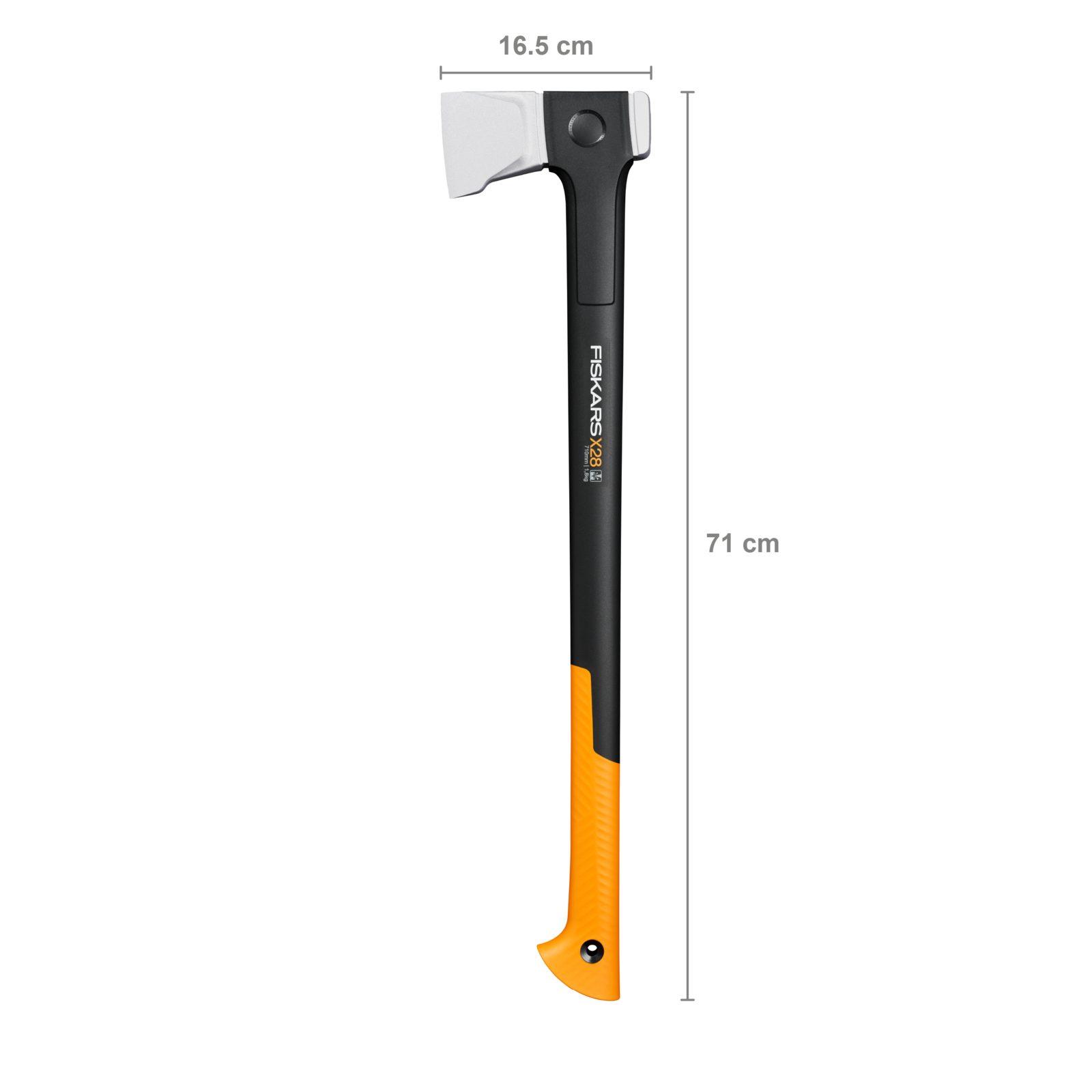 Fiskars X-series X28 Spaltaxt M Klinge langer Schaft X28 Spaltaxt M langer
