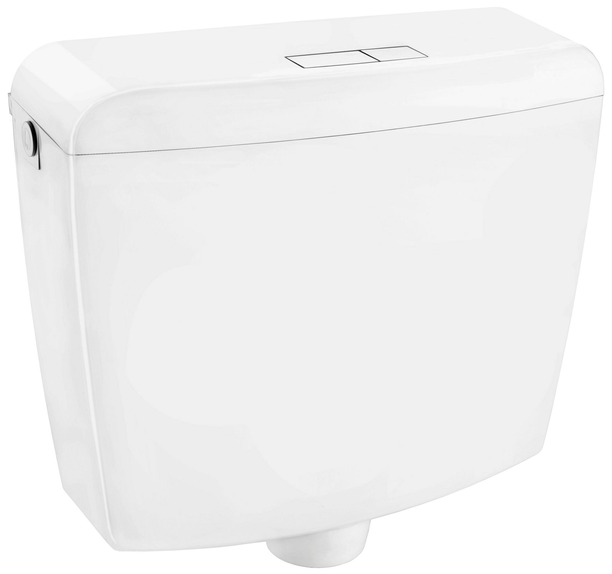 PONTOS Spülk.6/9l weiss 2Mengen