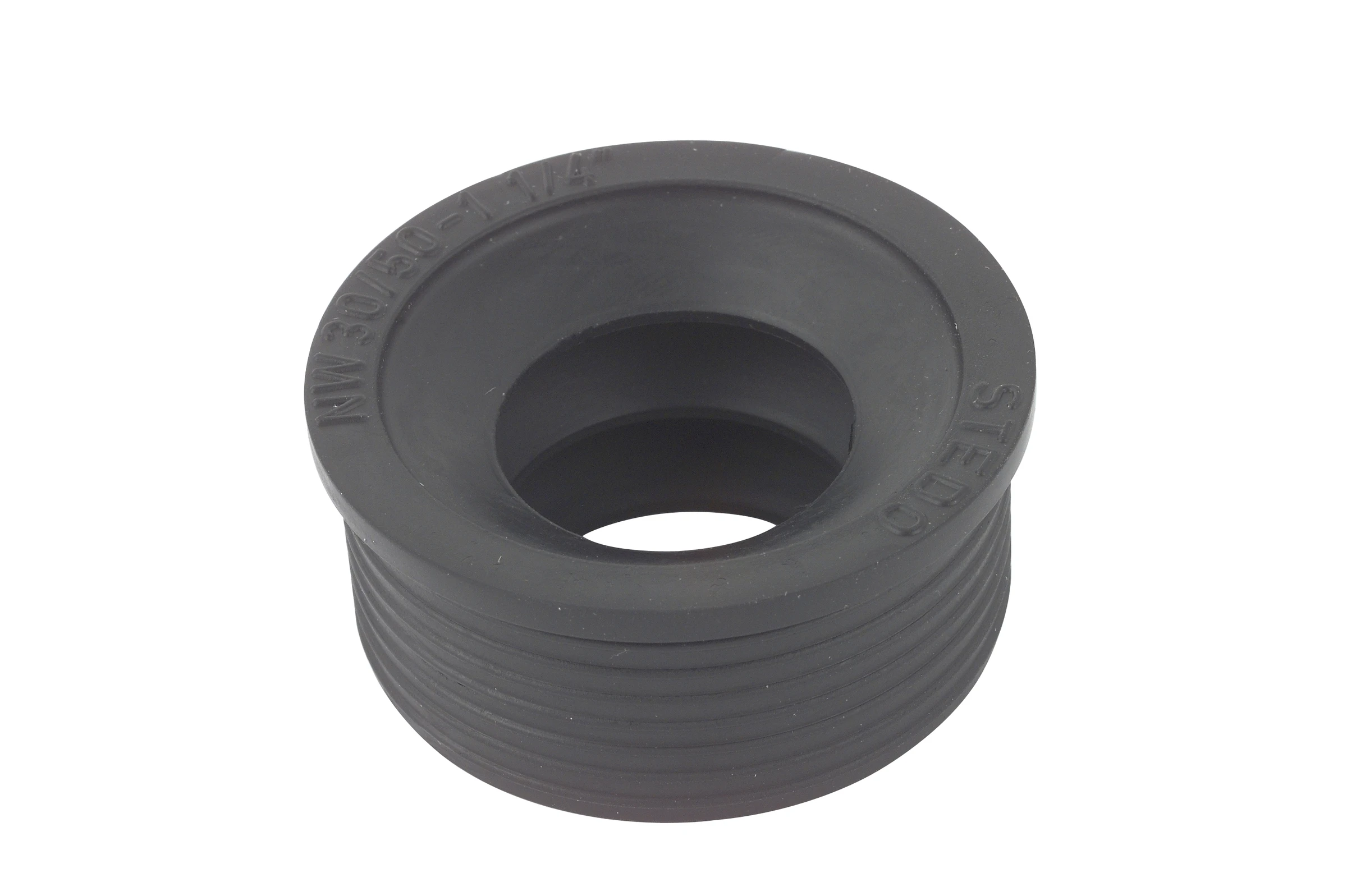 Ablaufverbinder, Gummi, 46 mm x 30 mm, für Siphonabgang in-Rohr