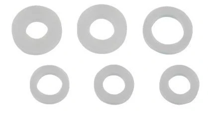 Quetschdichtung-Sortiment, Silikon, für 3/8'' 1/2'' x 8/10/12 mm (6x)