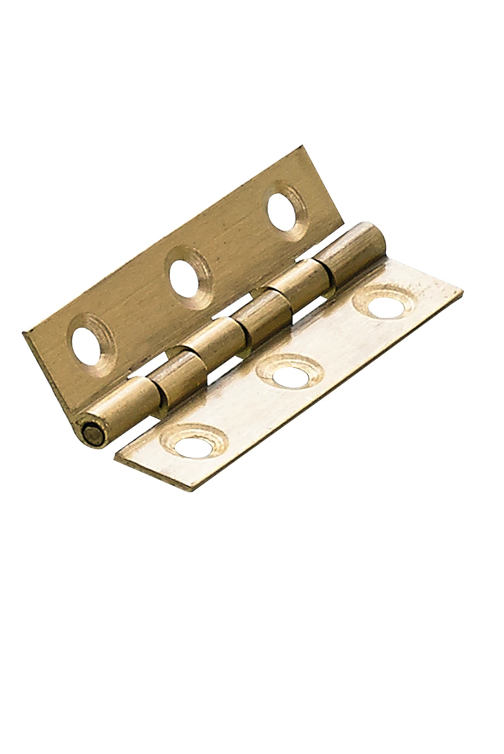 Scharnier 51x25mm Messing matt 2 Stück