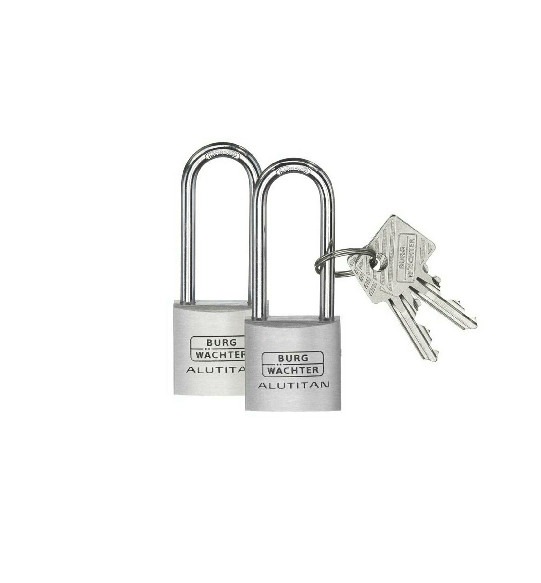 Vorhangschloss-Set Alutitan DUO 770 20 26 SB