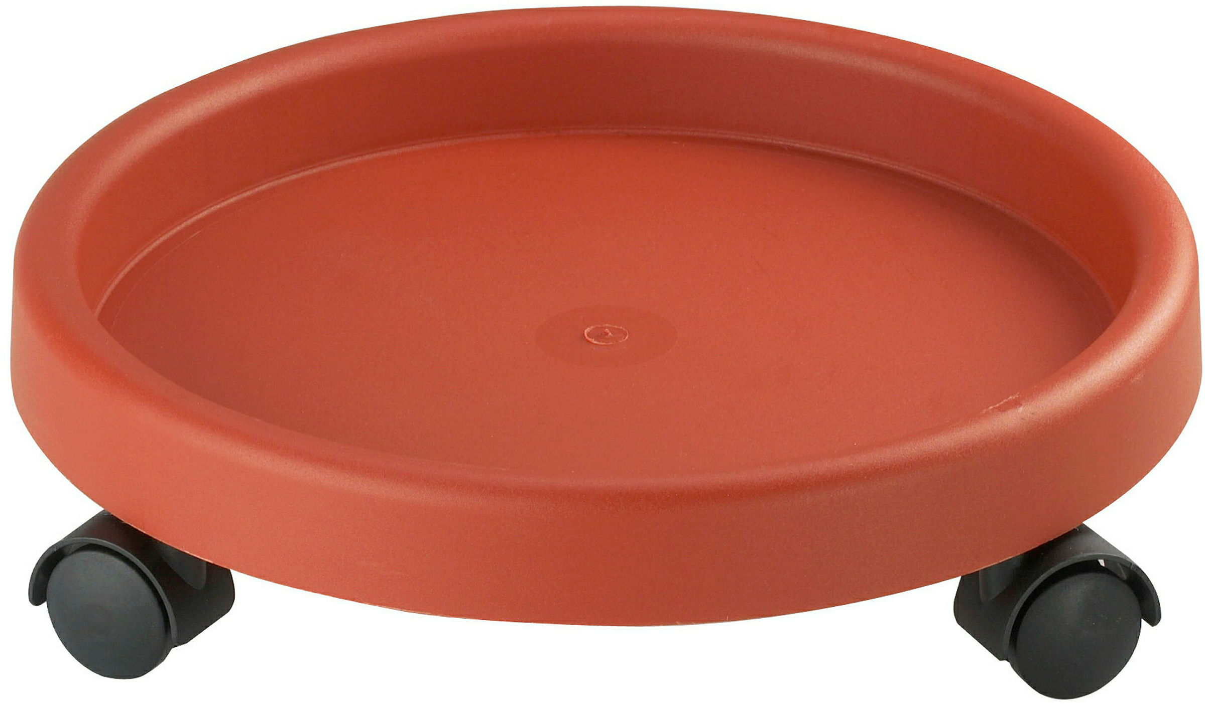 Pflanzenroller Rund 34 cm, KS-Terrakotta, KS-Rollen, Displaykarton 30 St.