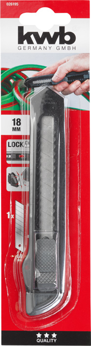 Abbrechklingenmesser, 18 mm