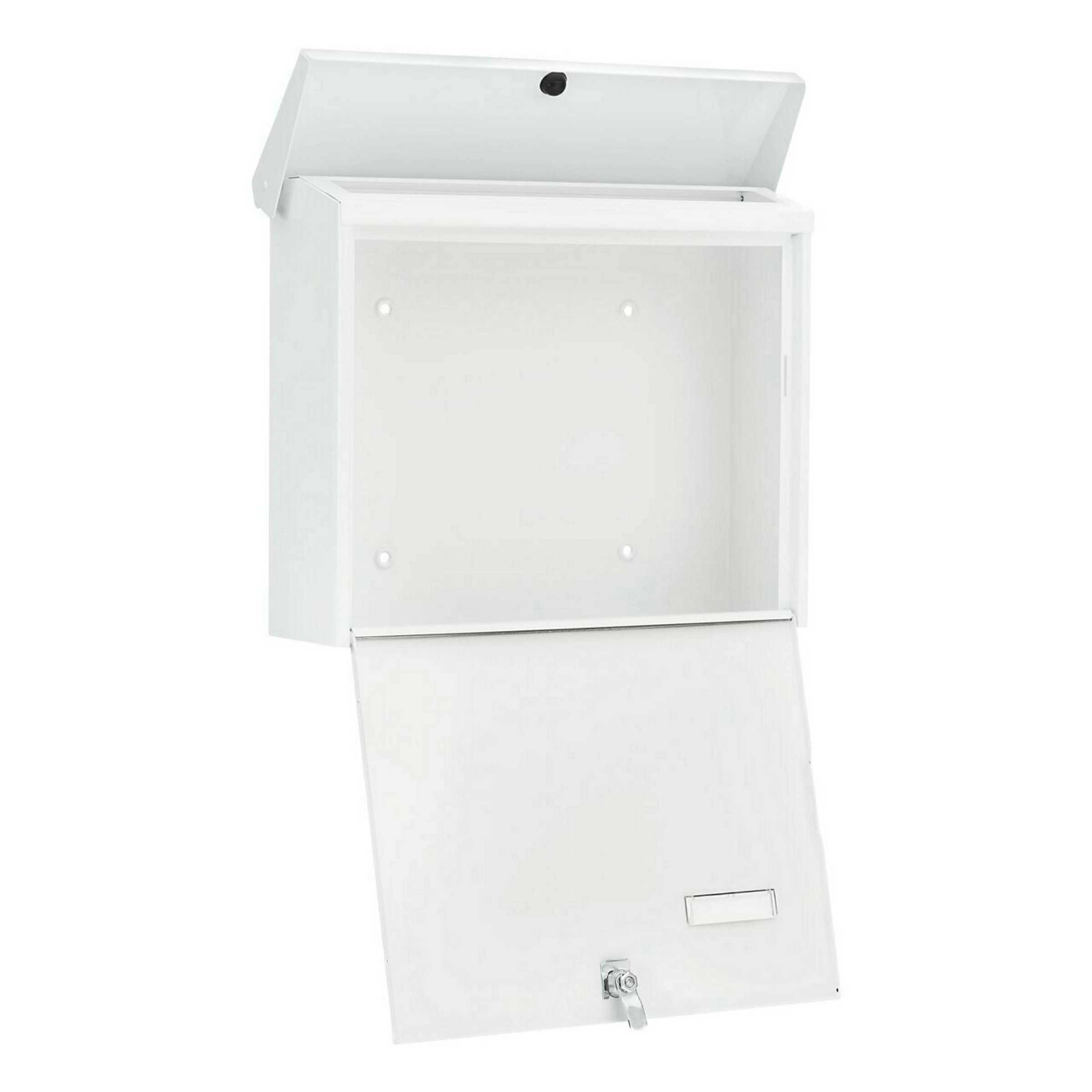 Briefkasten Stahl-lackiert Journal 5867 W weiss