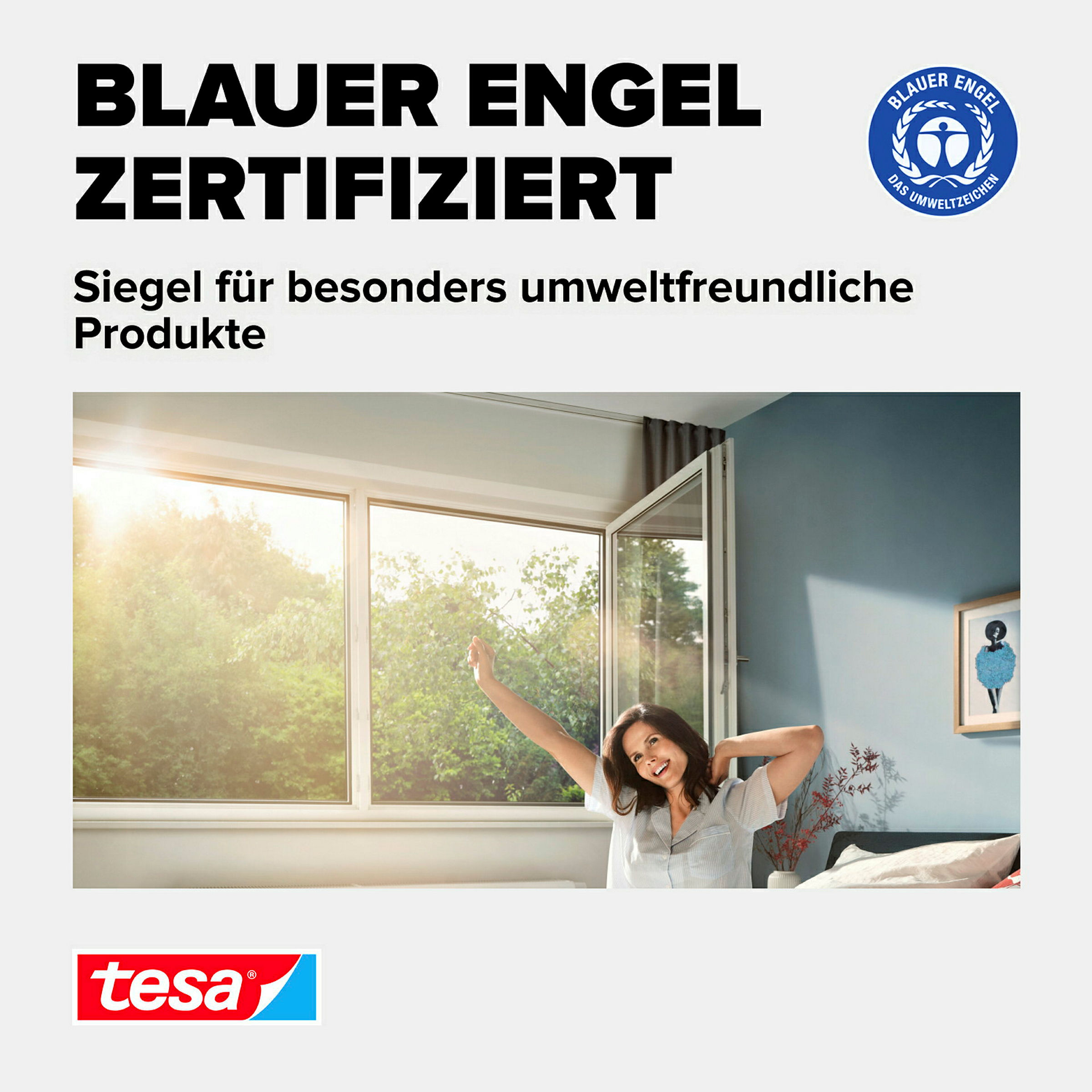 tesa® Pollenschutzgitter 1,30m x 1,50 m