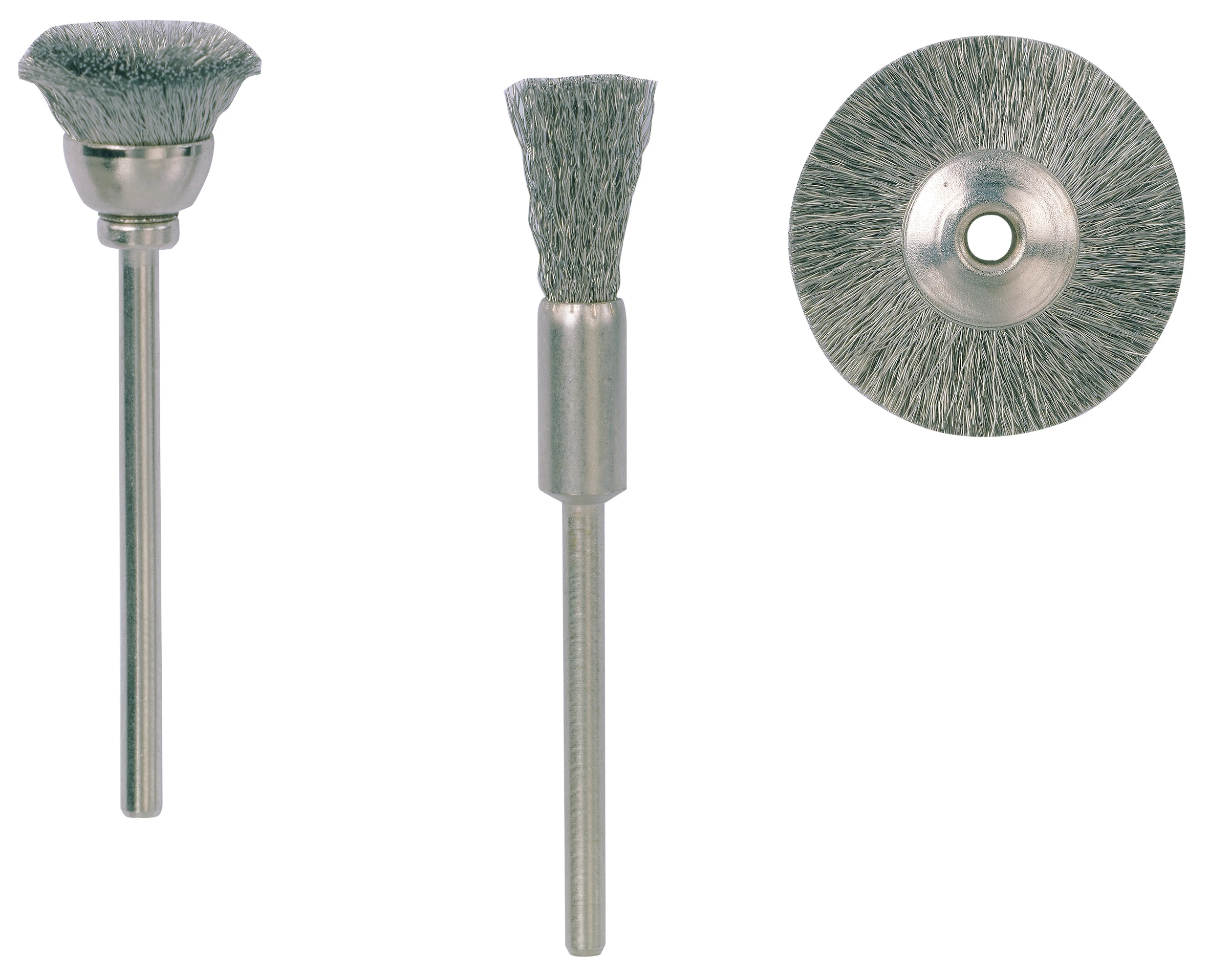 PROXXON-Topfbürsten, Edelstahl, Ø 13 mm, 2 Stück