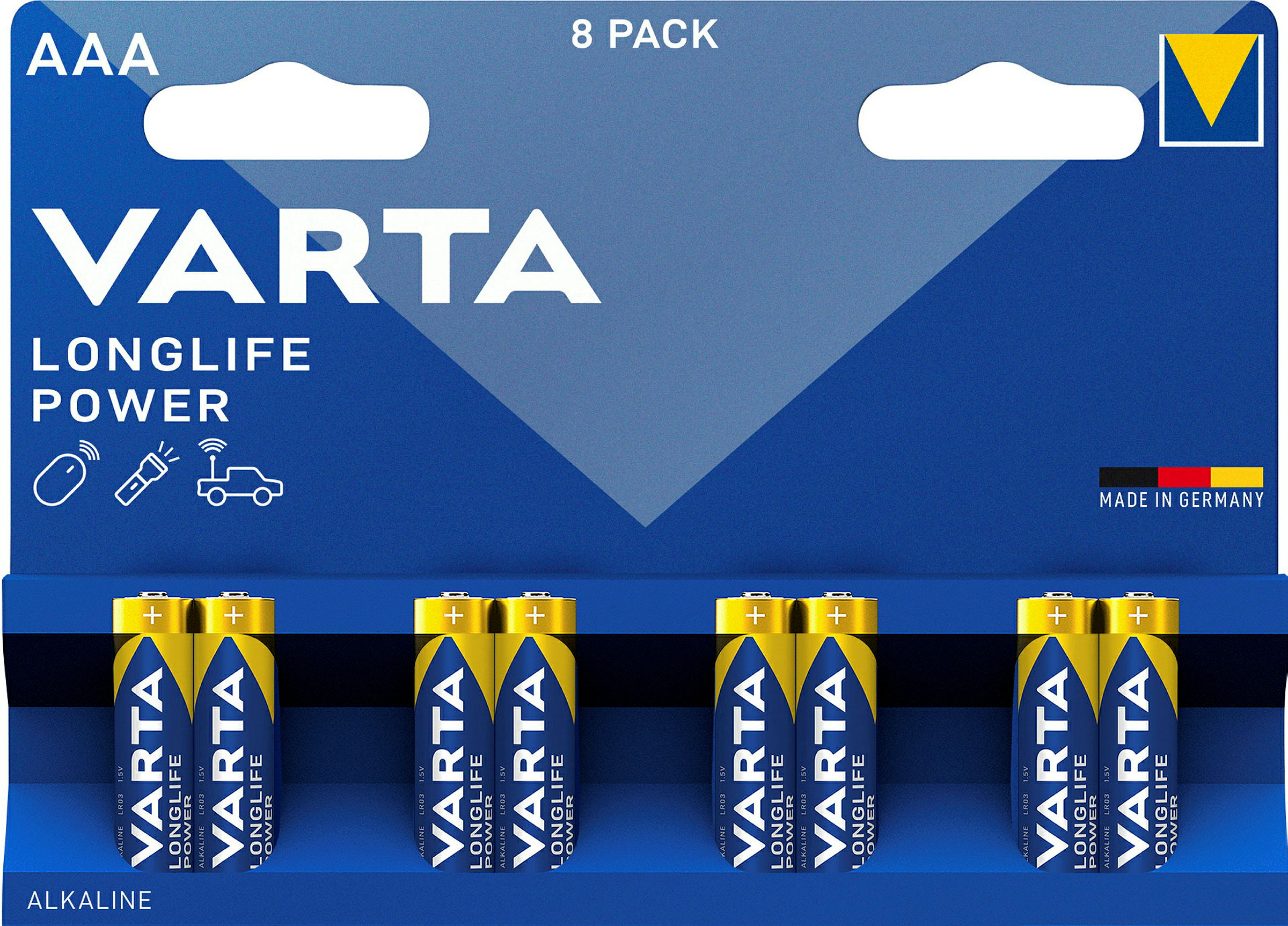 VARTA LONGLIFE Power AAA Blister 8