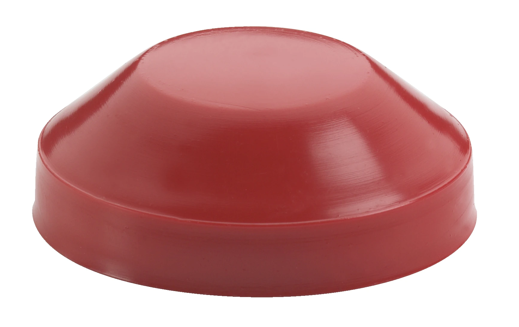 Achskappe aus Kunststoff rot, 20 mm (SB)