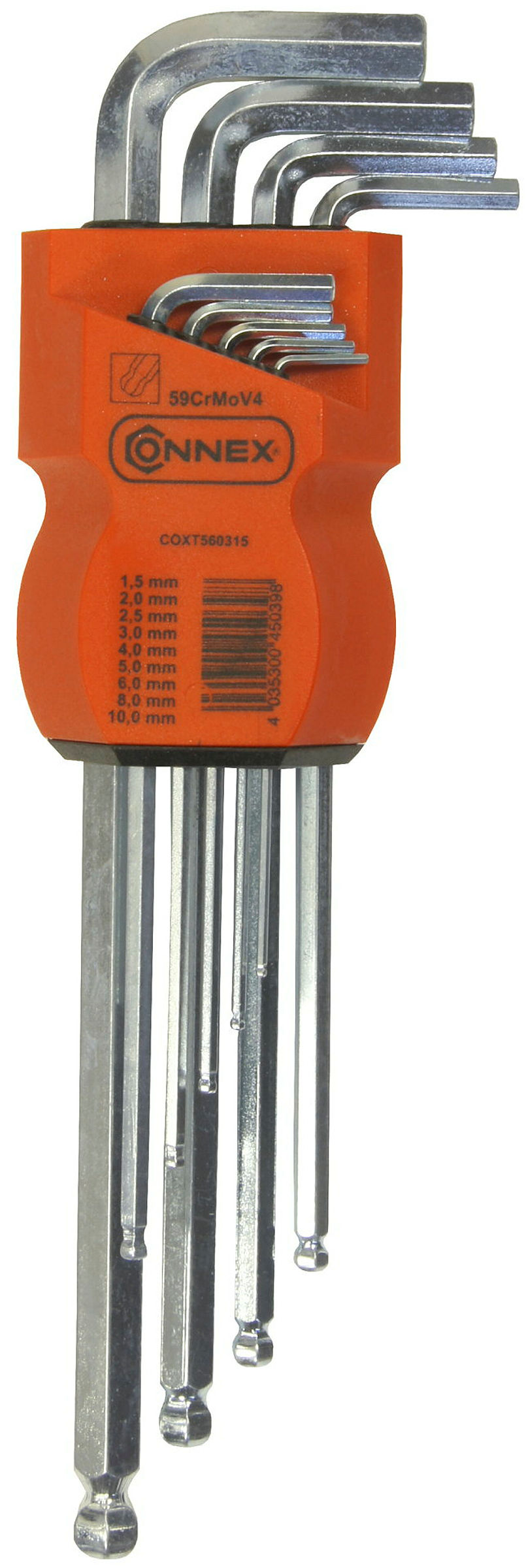 Stiftschl.satz lang 1,5-10mm 9tlg.