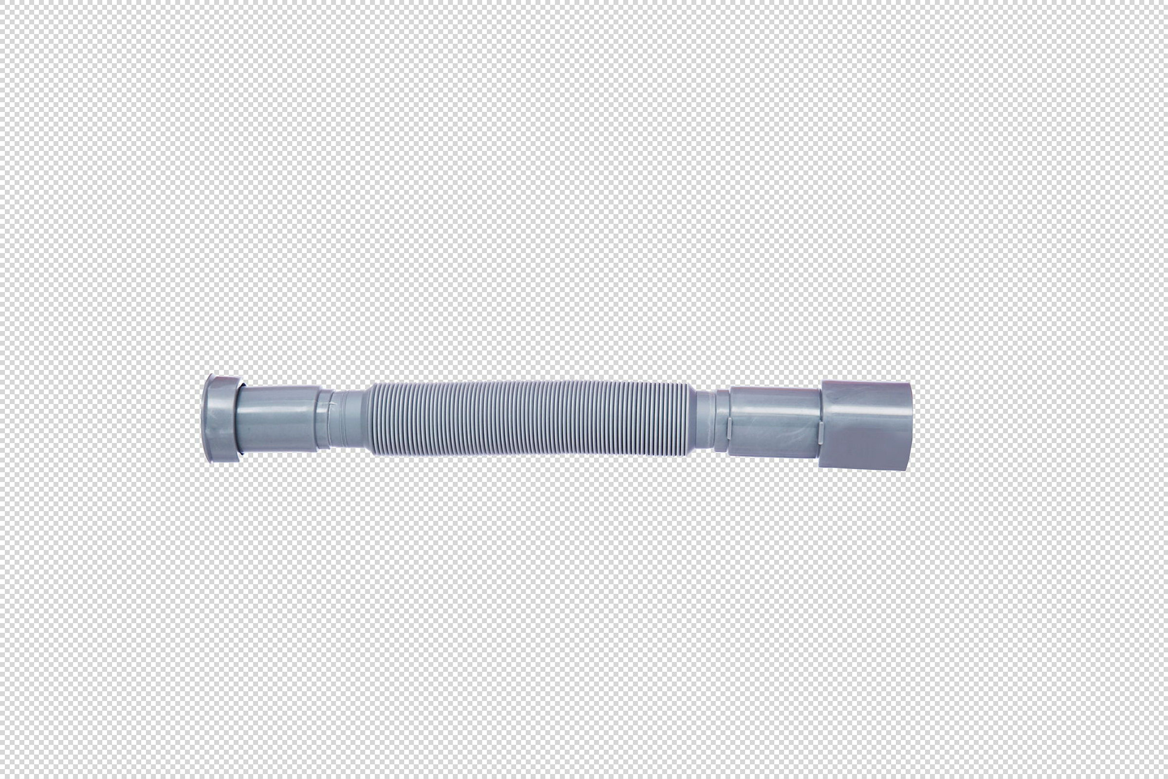 ECO-SAVE KS Magic Pipeflex, flexibles Anschlussrohr, Grau, 1 1/2''IG x 40/5