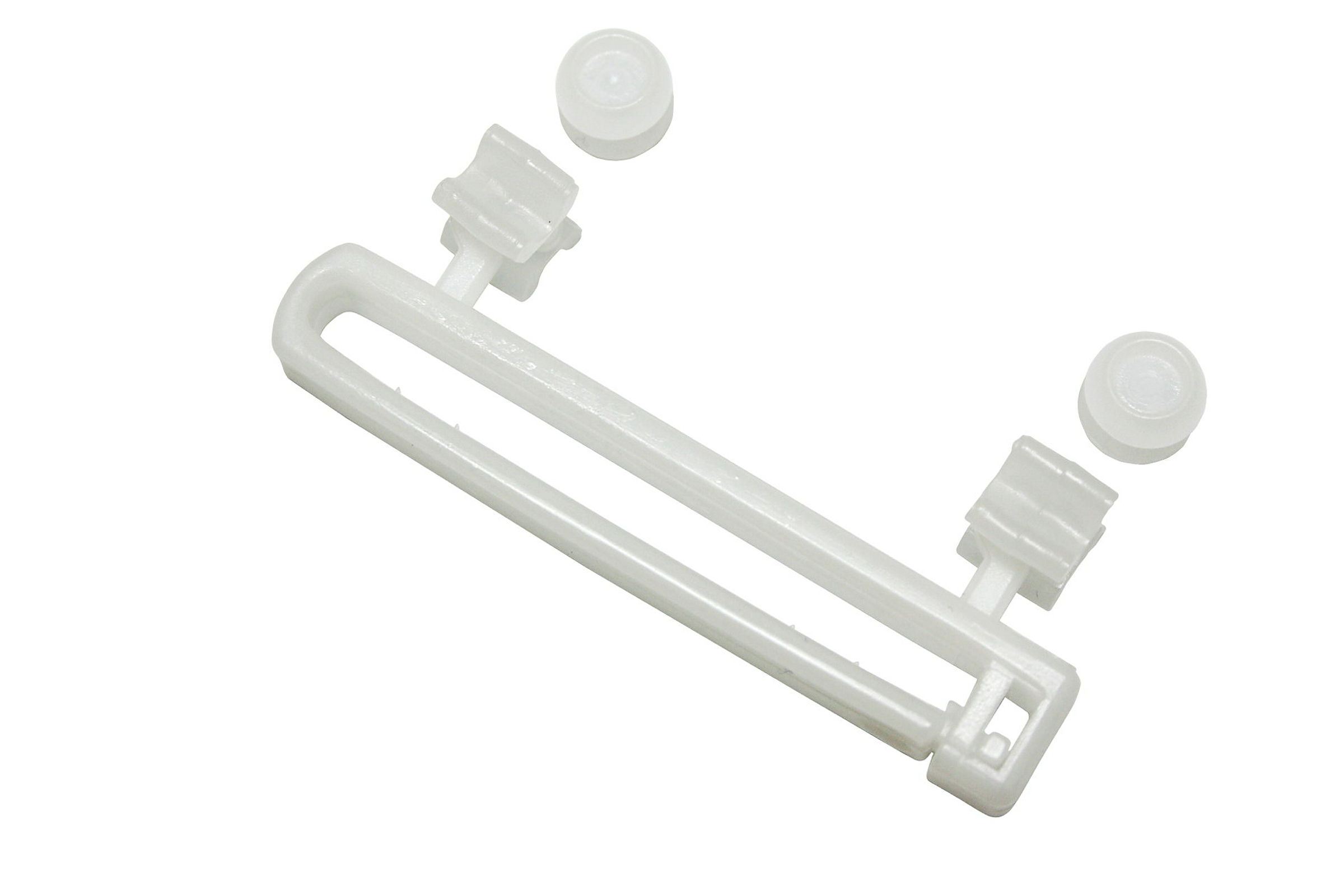 Schlaufengleiter mit X-Gleitern und Rollen, variabel, für Schlaufenvorhänge