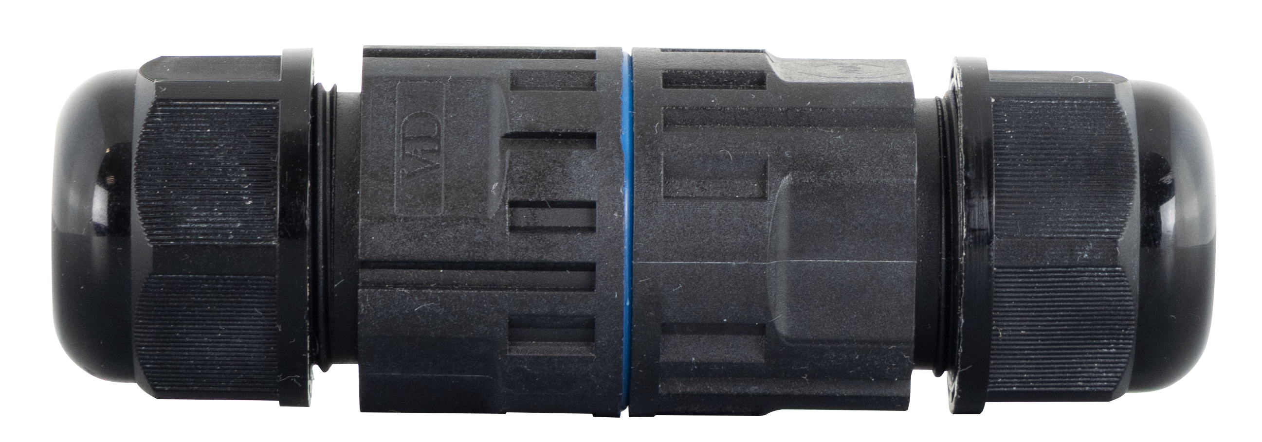 Kabel-Verbinder IP68 5polig 2,5 mm² schwarz