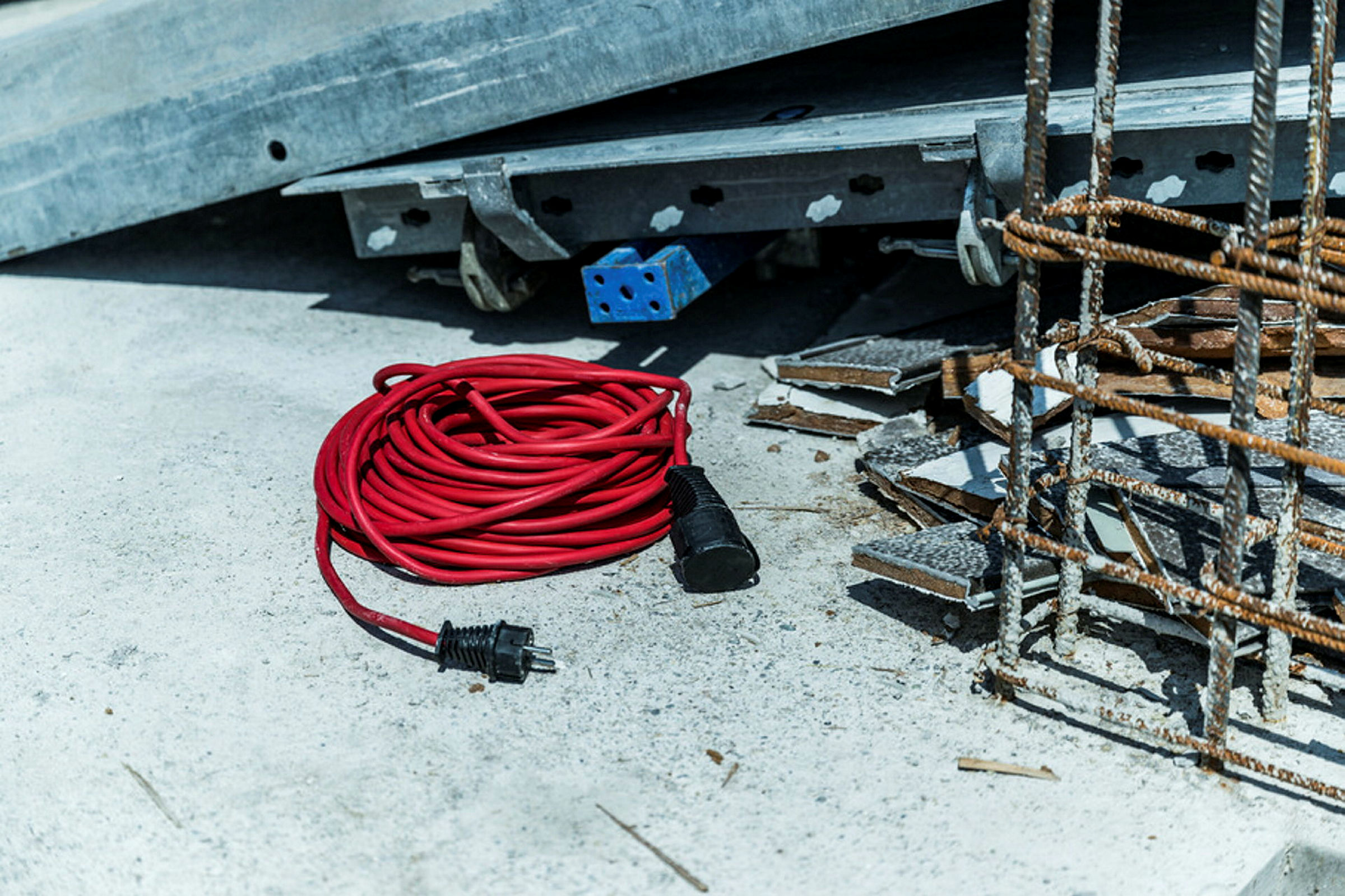Verlängerungskabel 25m H07RN-F3G15 rot IP44