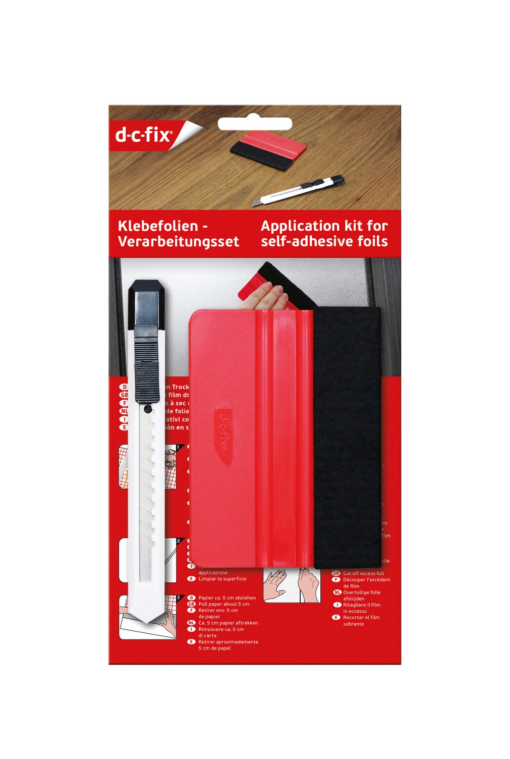 d-c-fix Klebefolien Verarbeitungsset