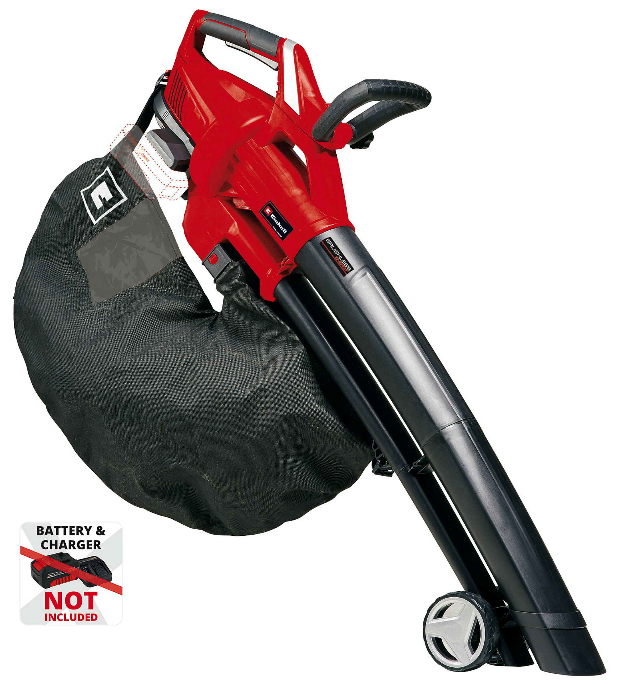 Einhell Expert GE-CL 36 Li E-Solo Akku-Laubsauger