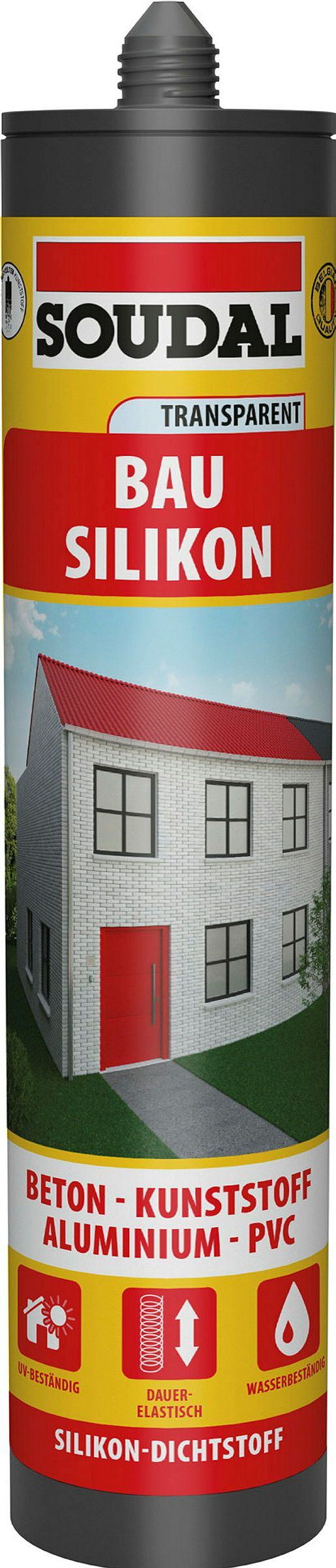 Soudal Bau-Silikon Der flexible Dichtstoff für Bau und Konstruktion