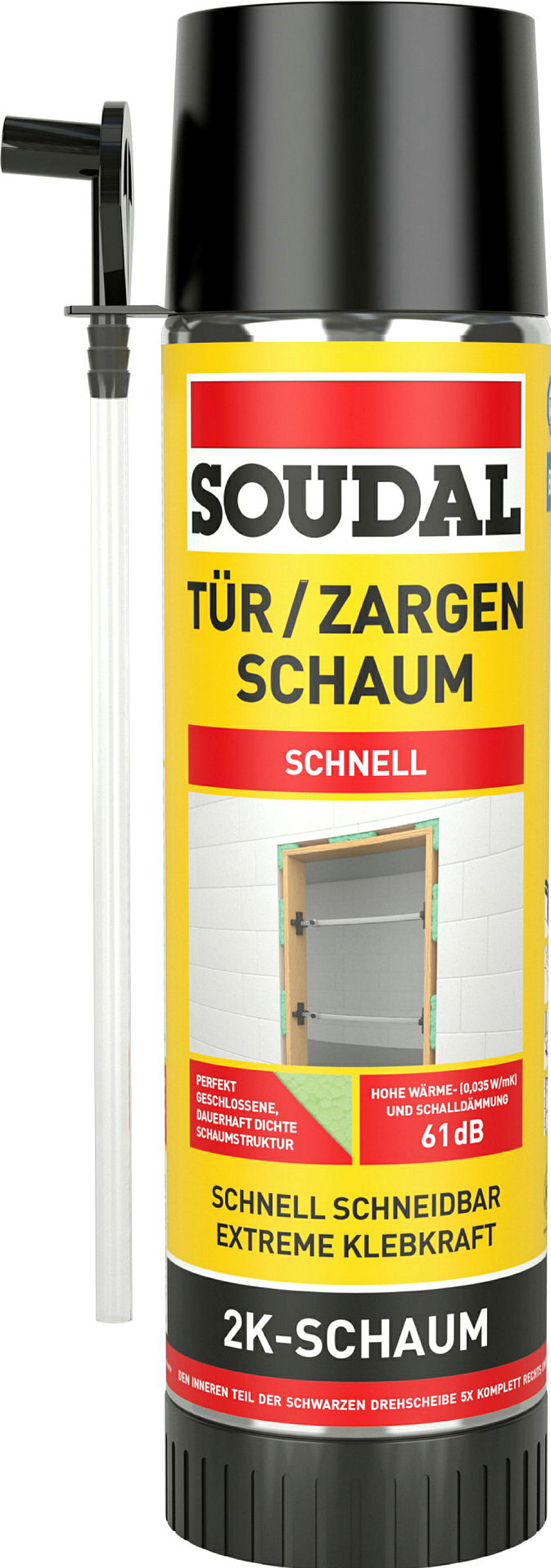 Soudal 2K Tür- & Zargenschaum schnelle & sichere Montage von Türzargen
