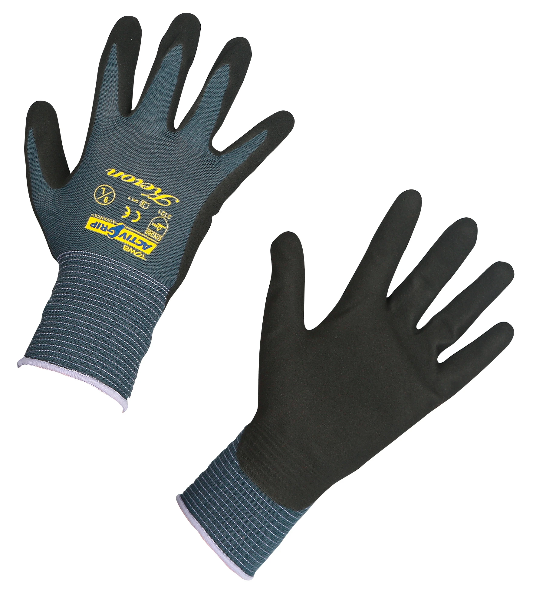 ActivGrip Advance Gr. 11 Nylonhandschuhe mit Nitrilbeschichtung