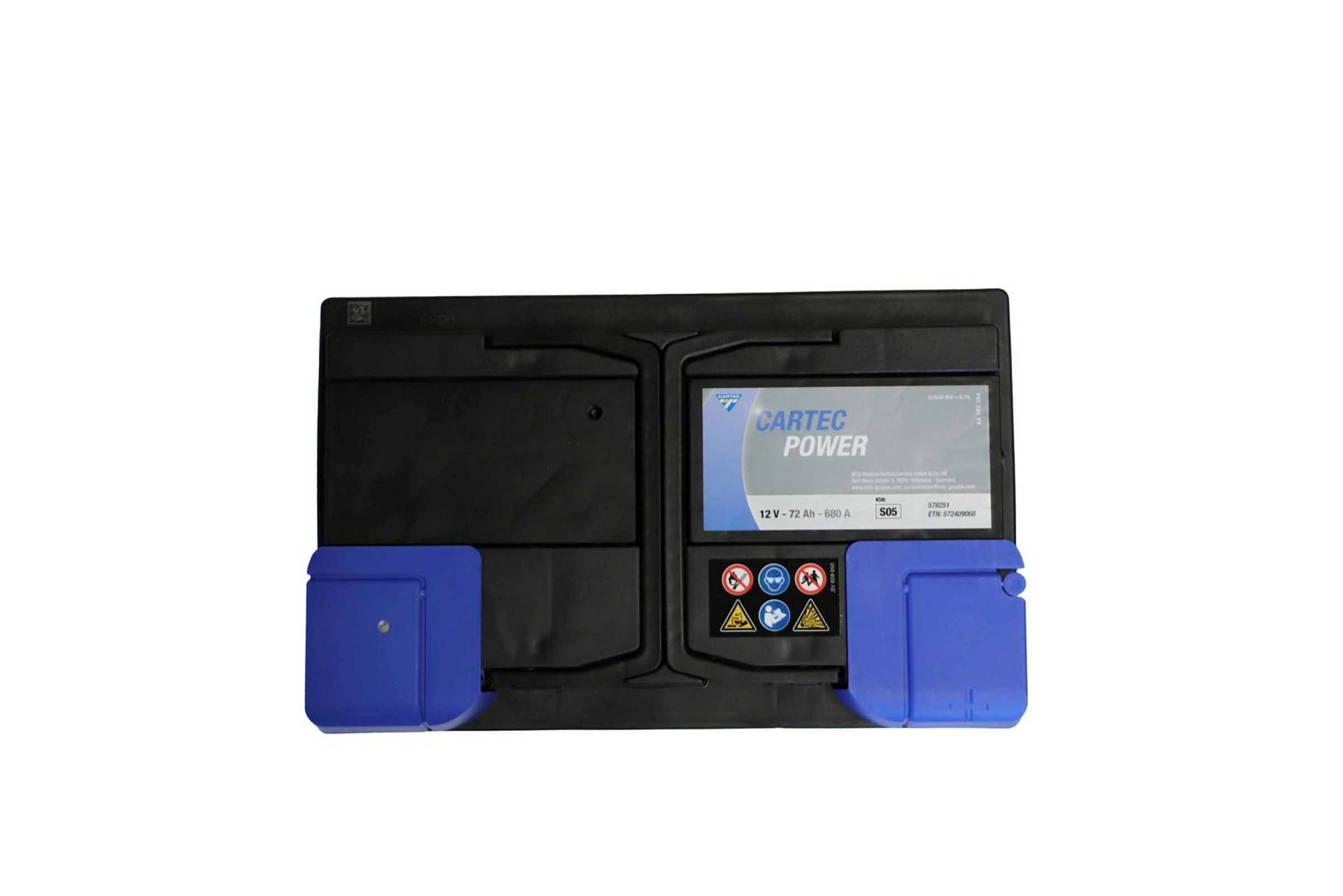 POWER SLI Starterbatterie 72 AH / 680 A