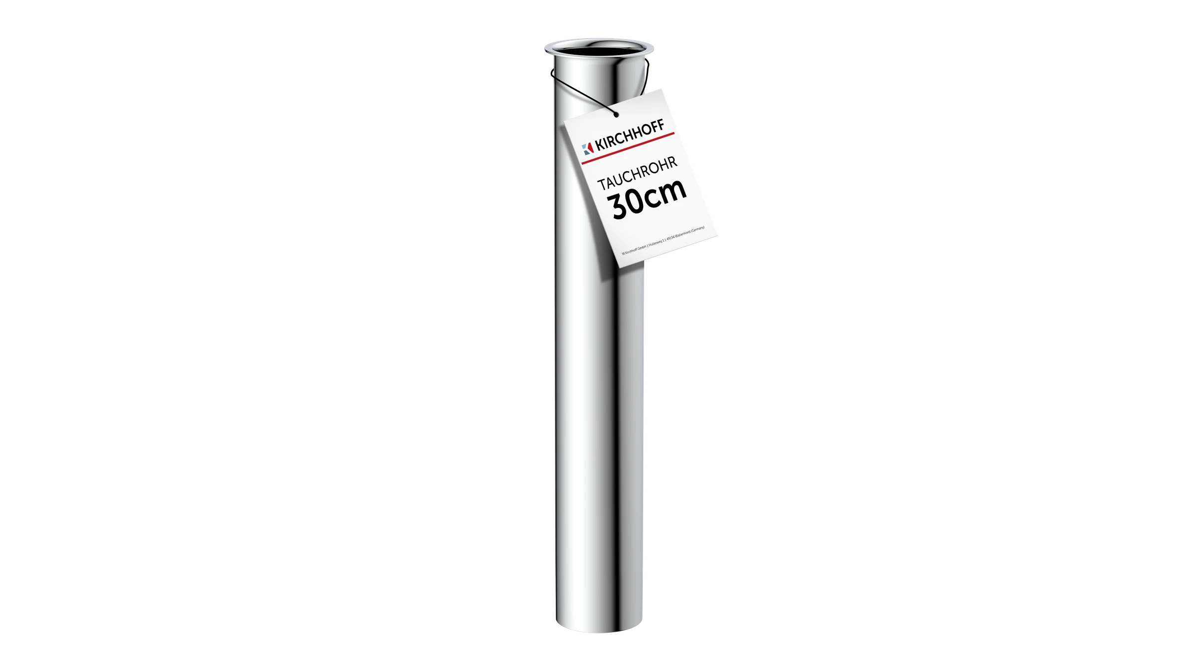 Tauchrohr, 1 1/4'' x 300 mm x 32 mm, für Siphon