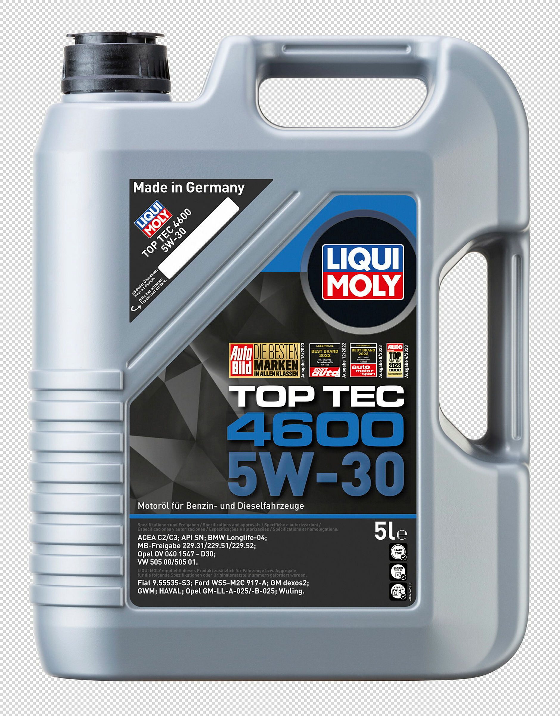 Leichtlauföl TopTec 4600 5W-30