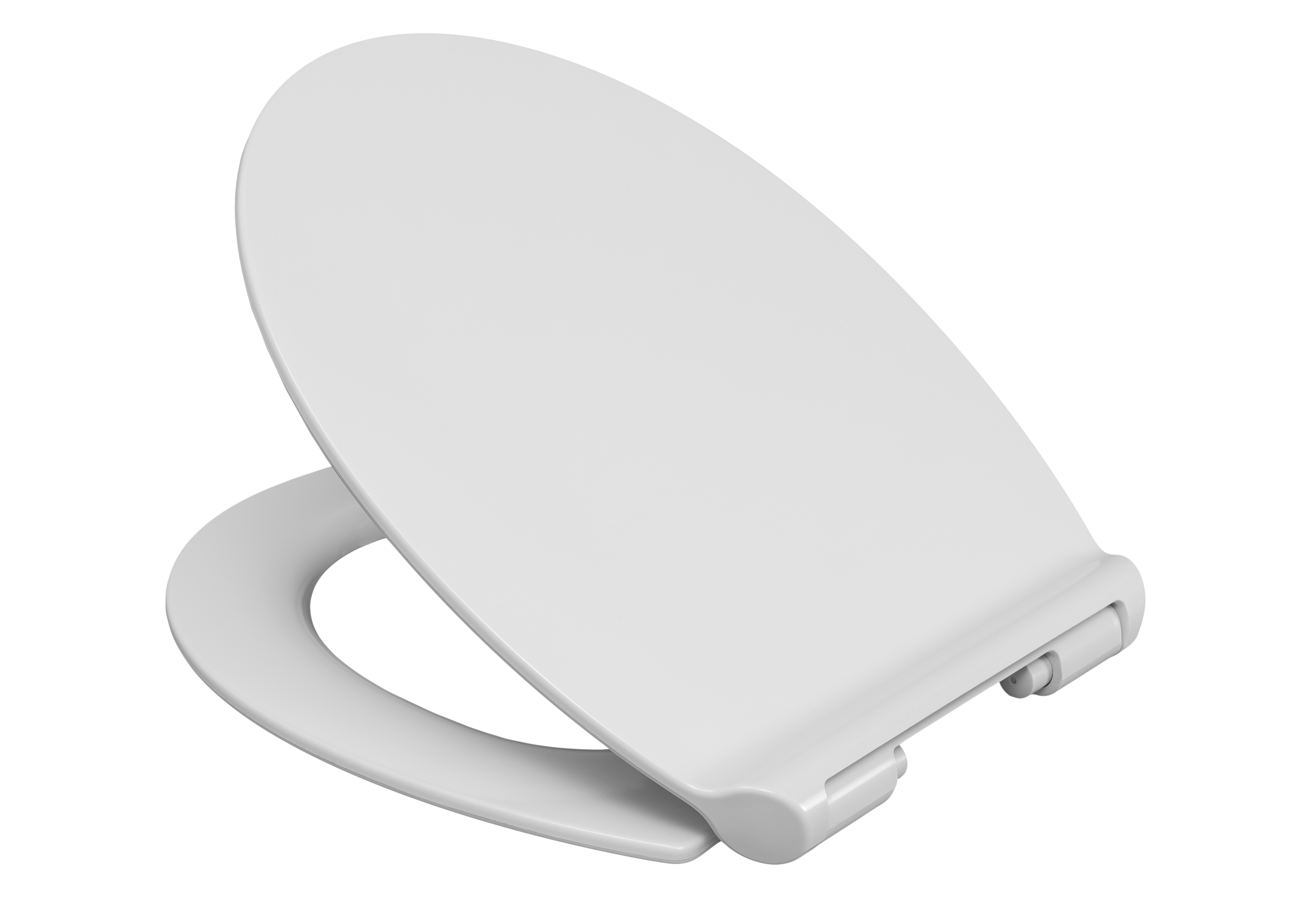 Duroplast WC-Sitz WHITE, PRO 9, mit Absenkautomatik und Schnellverschluss