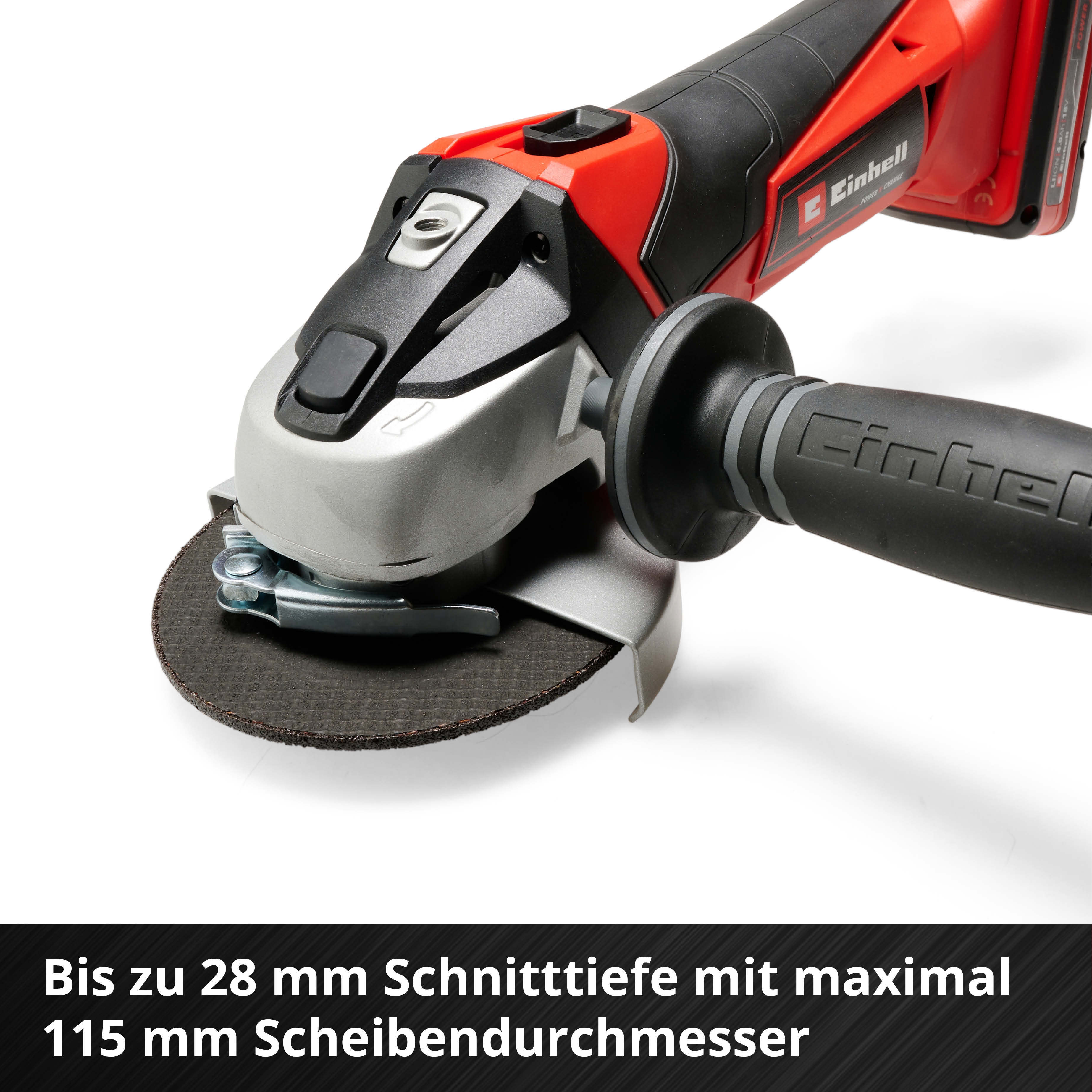Einhell Expert TE-AG 18/115 Li-Solo Akku-Winkelschleifer