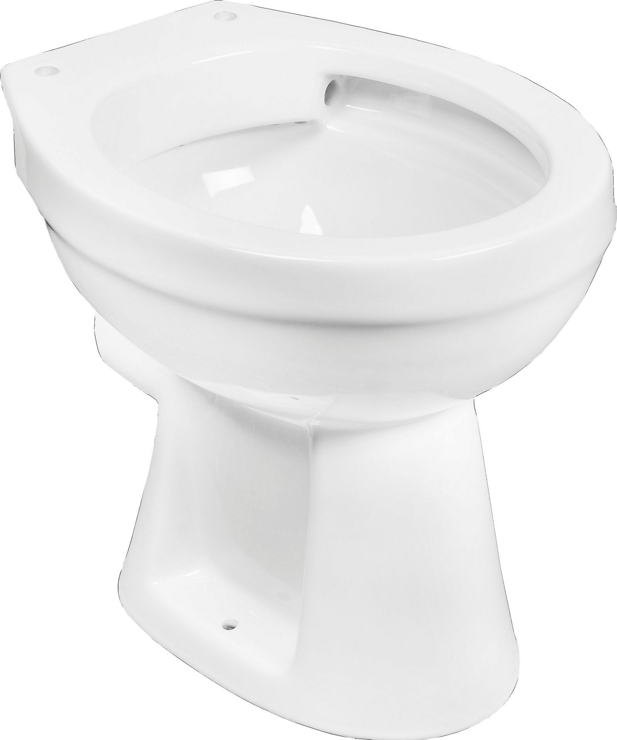 CORNAT Stand-WC spülrandlos weiss