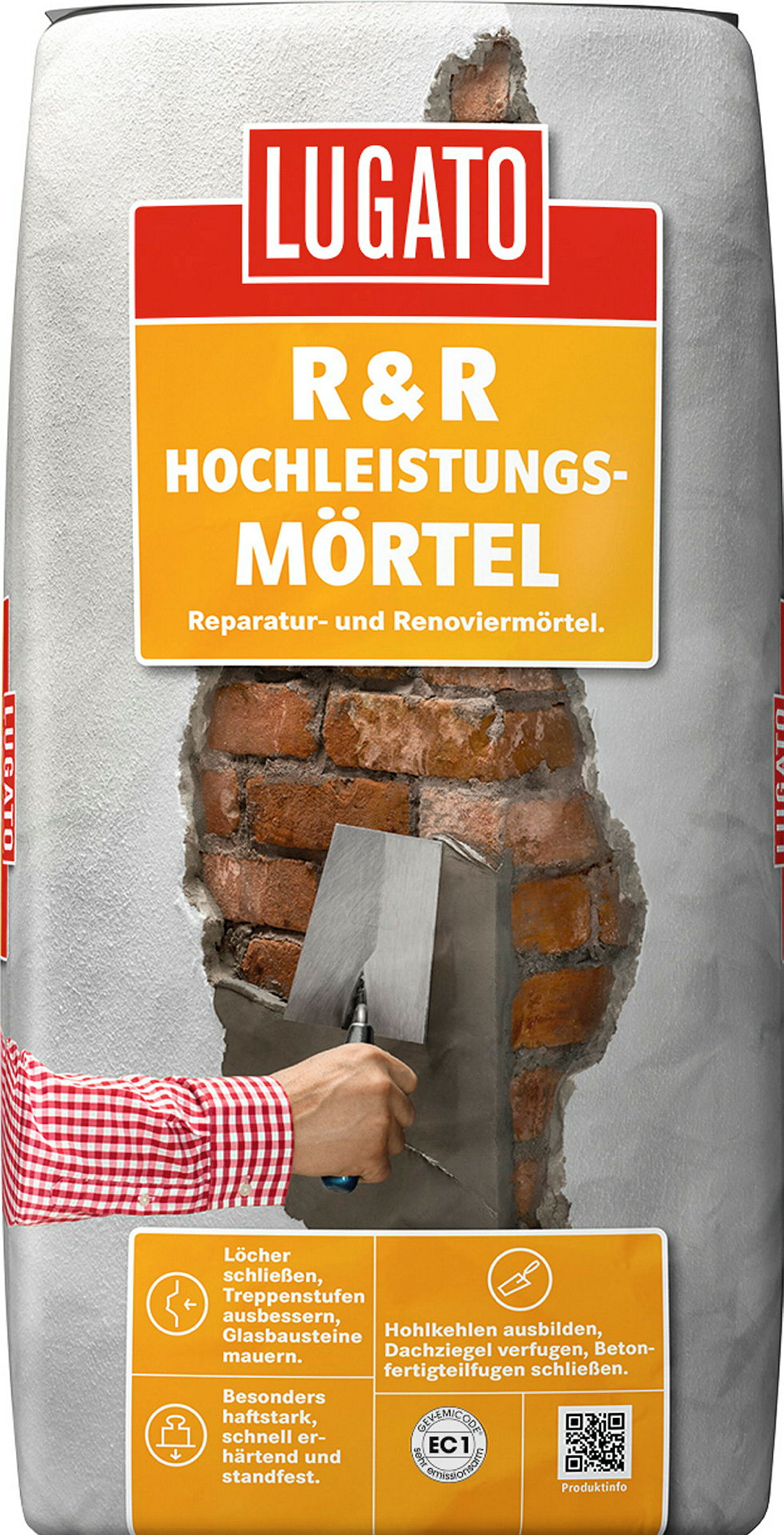 Hochleistungs, Reparatur-und Renoviermörtel