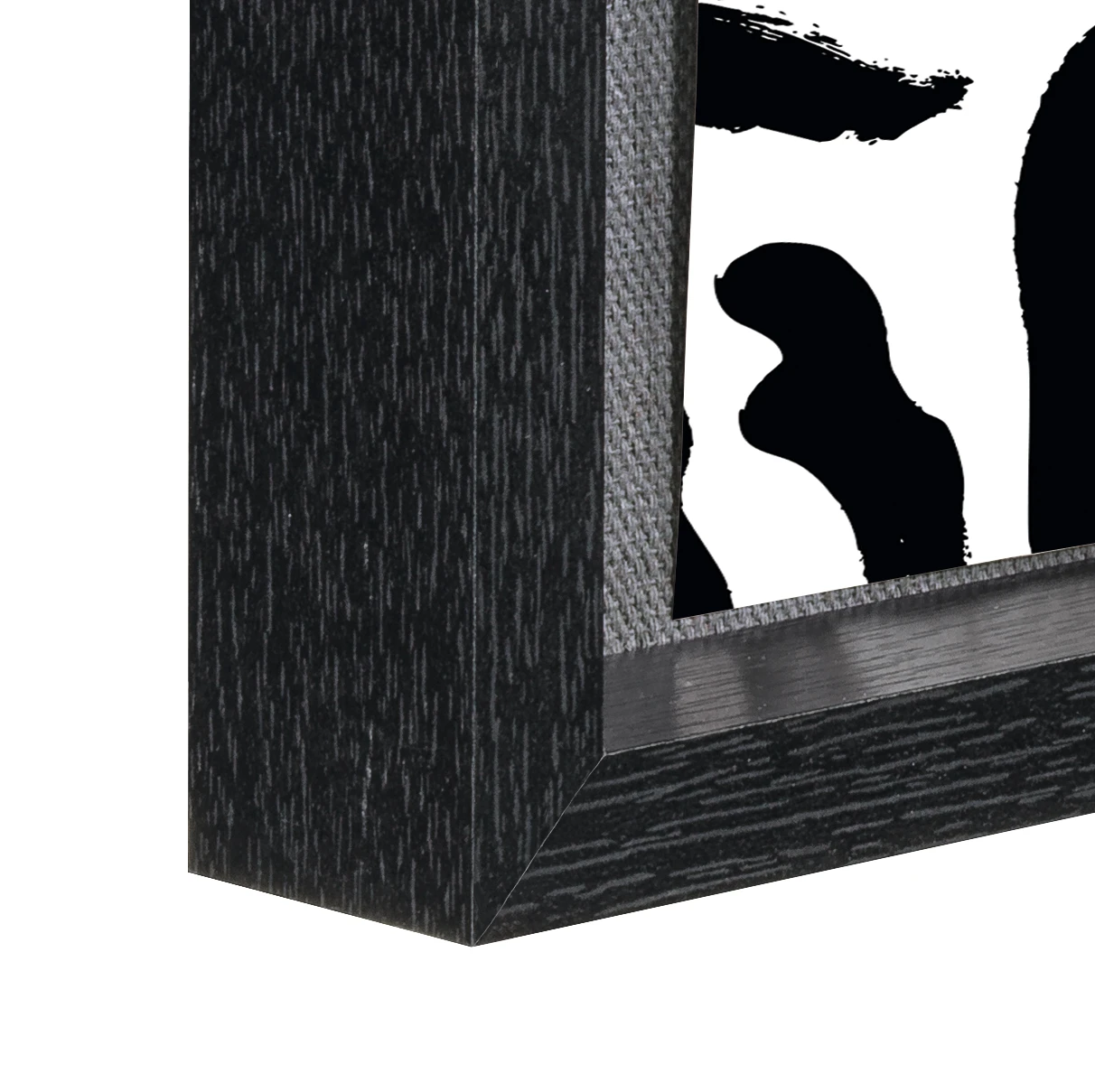Hama Bilderrahmen Muro mit Schnur und Klammern Schwarz 16,5 x 21,5 cm
