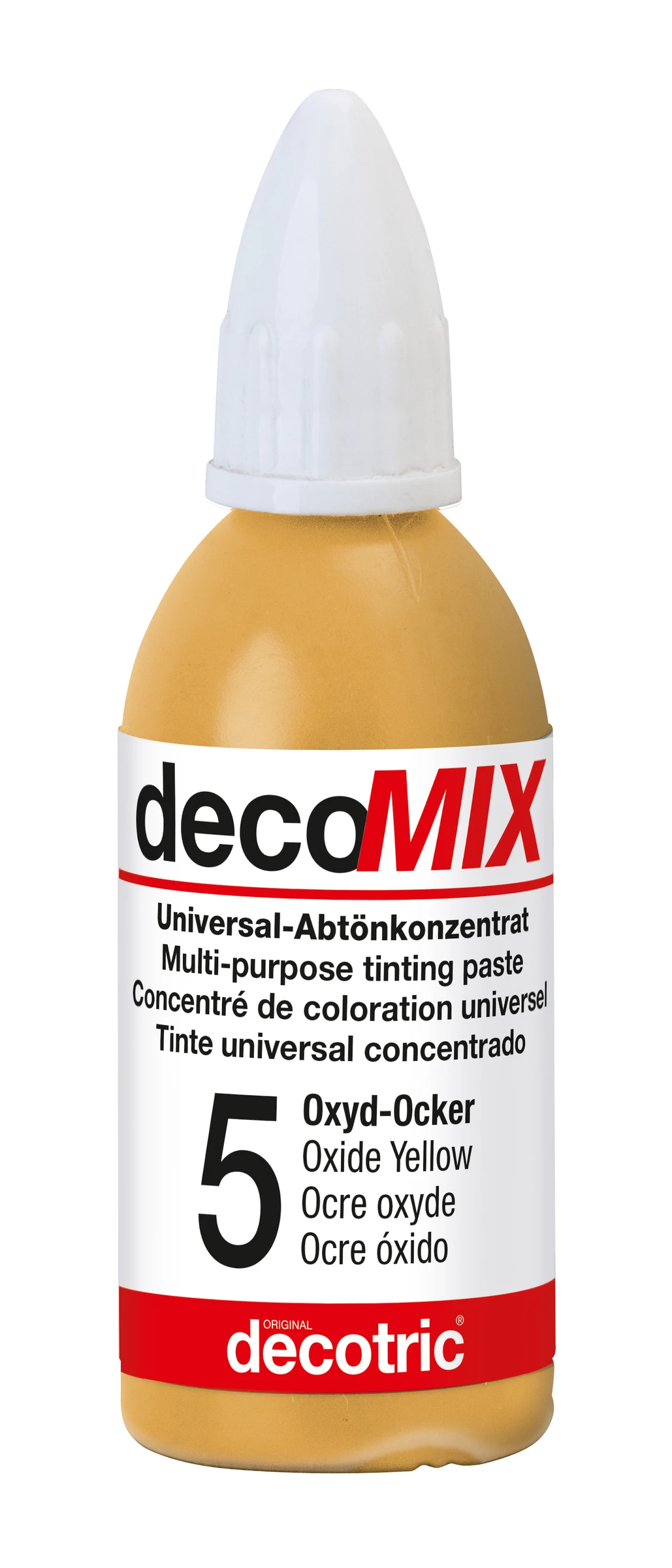 decomix Abtönkonzentrat Nr. 5 - Oxyd-Ocker 20 ml