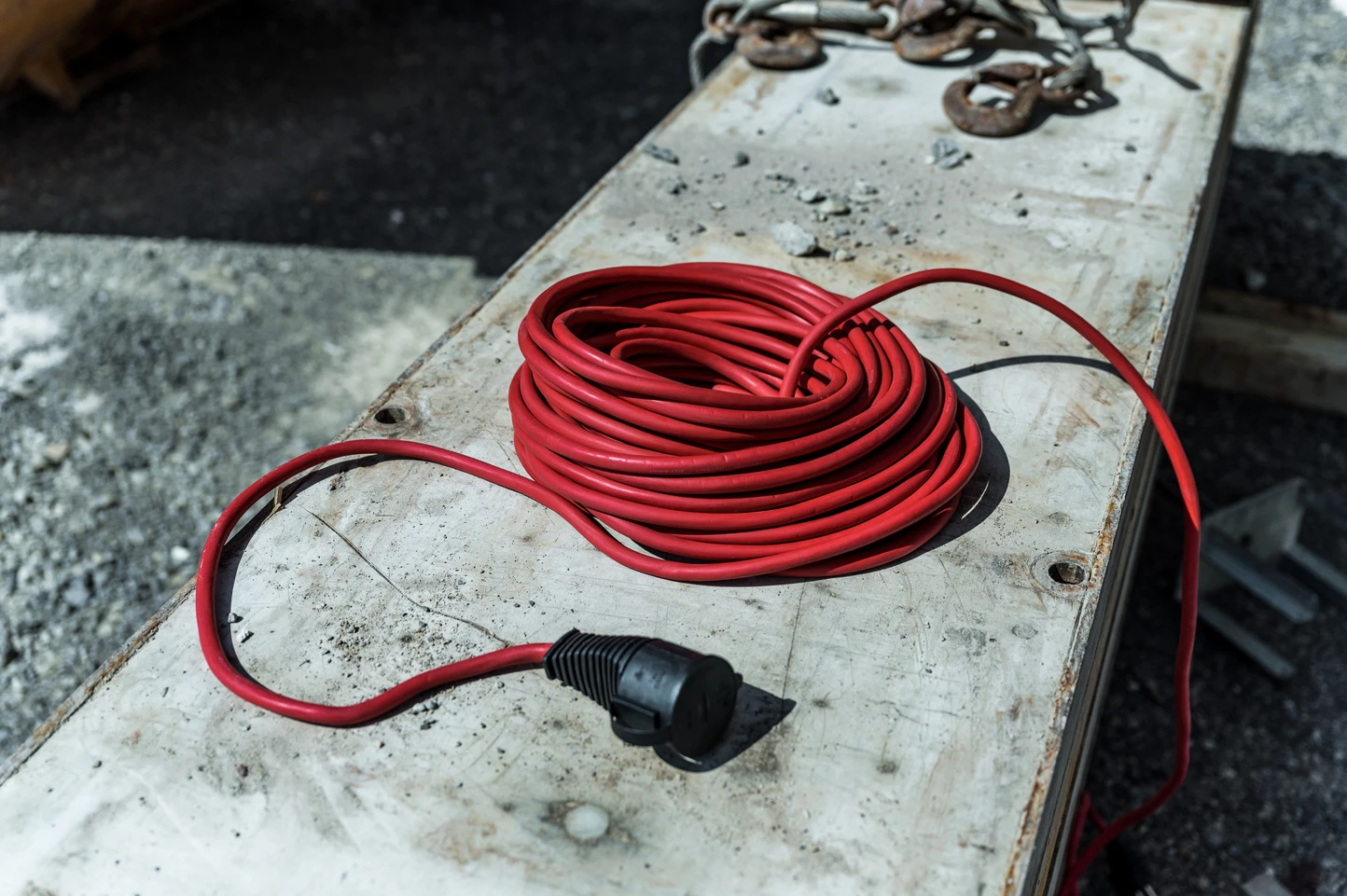 Verlängerungskabel 25m H07RN-F3G15 rot IP44