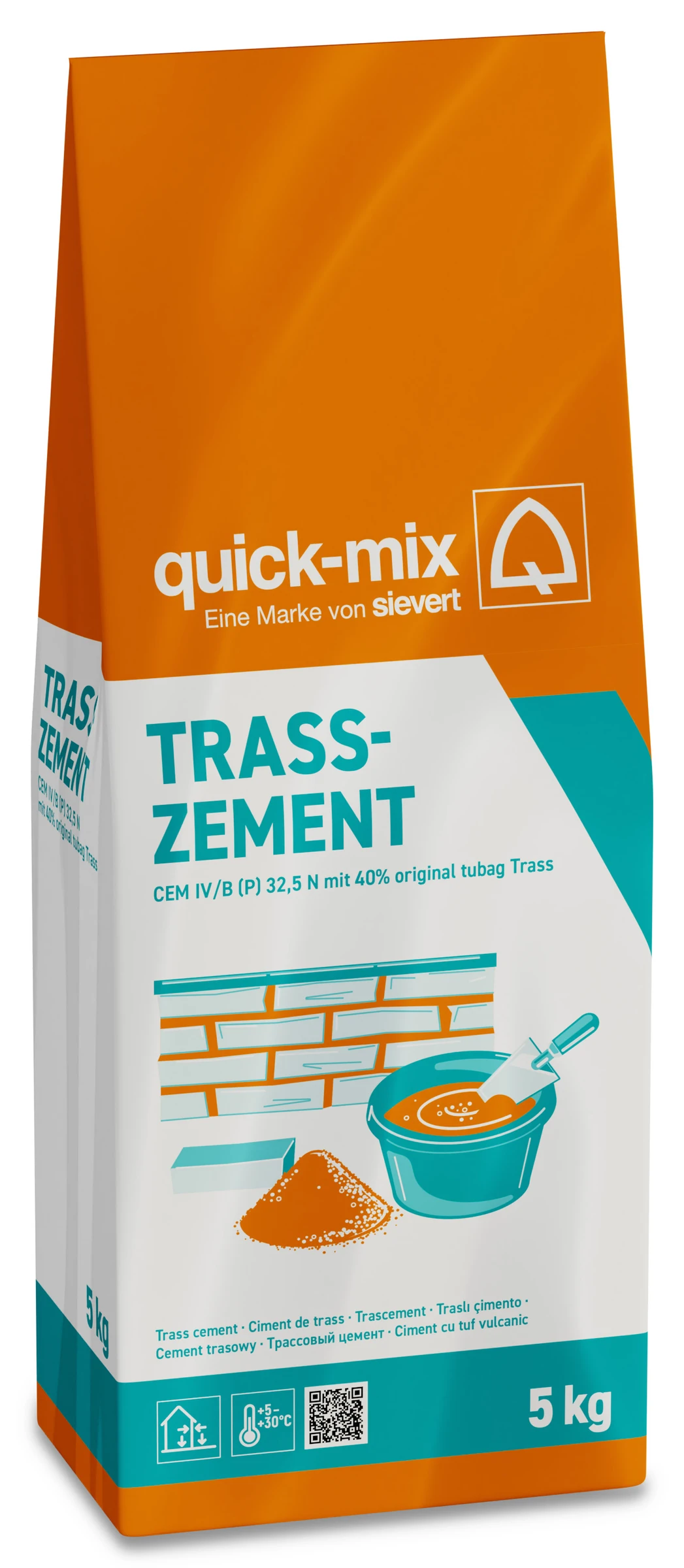 quick-mix Trasszement 5 kg