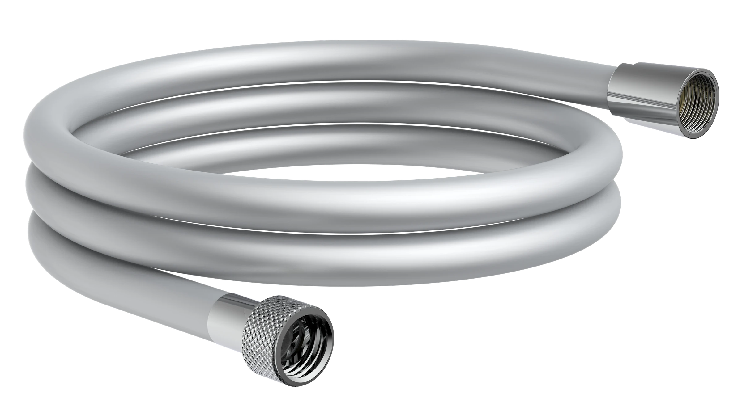 Brauseschlauch 150 cm, Kunststoff, Silber