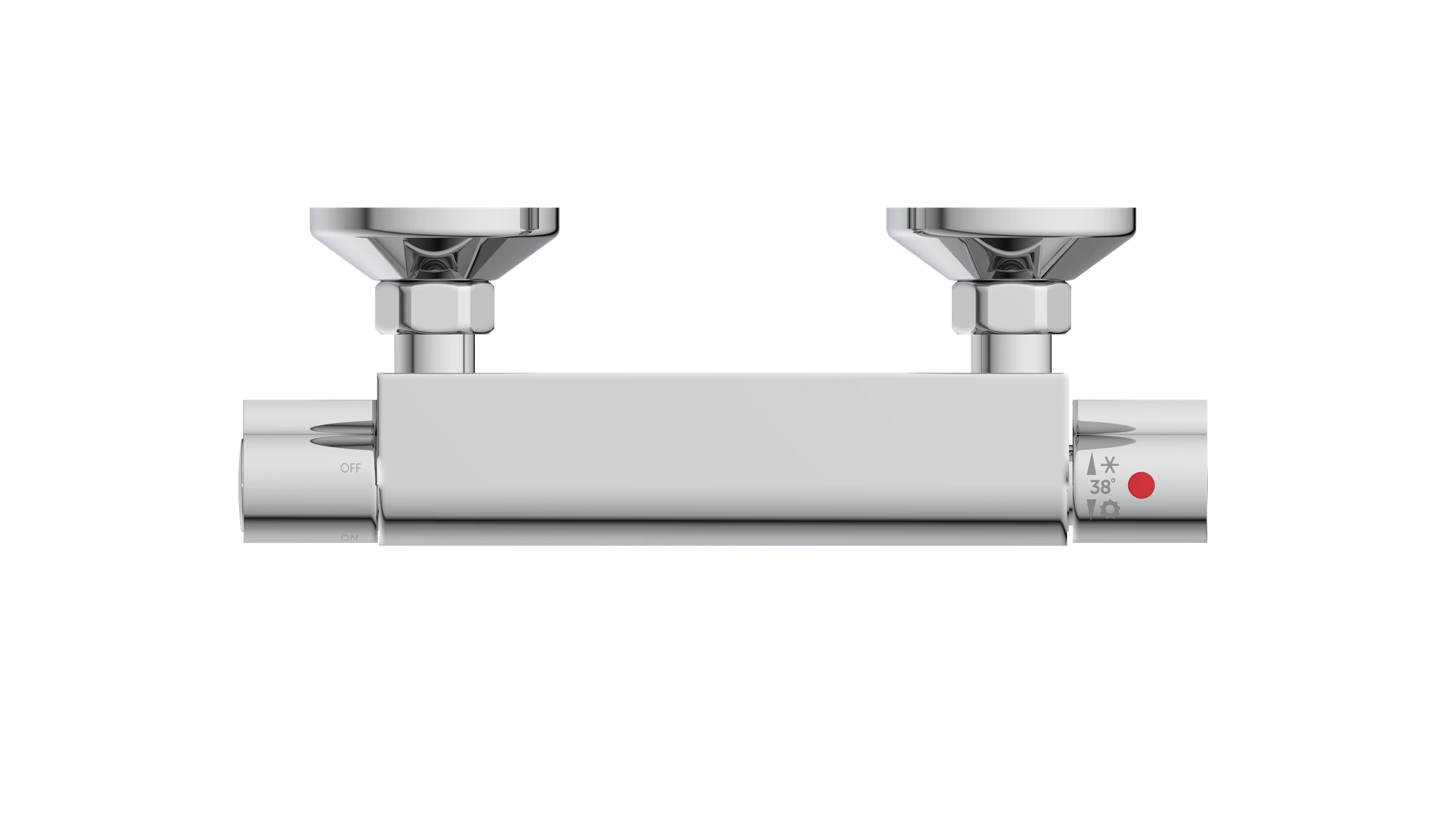 VICO Thermostat Duscharmatur, Chrom