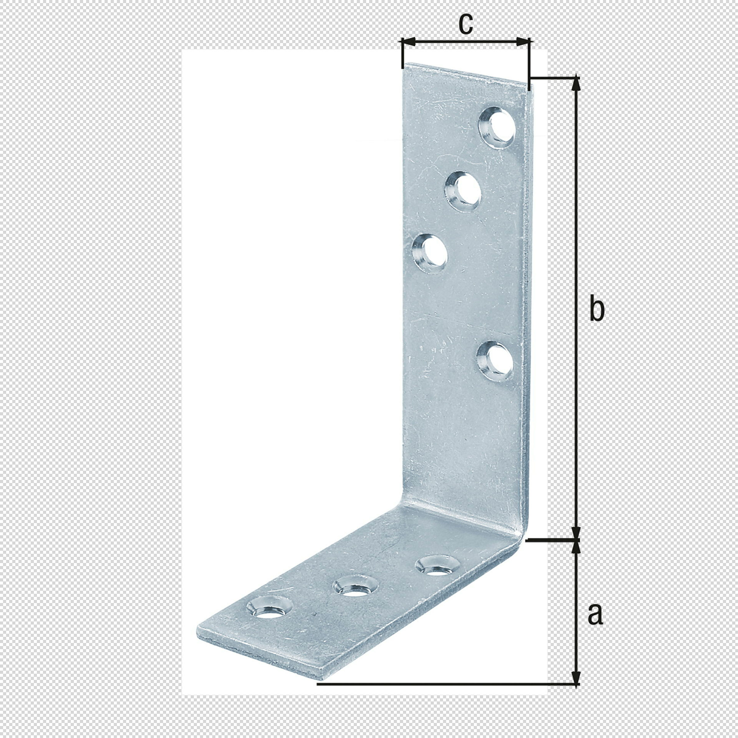 Balkenwinkel 80x120x35 verzinkt