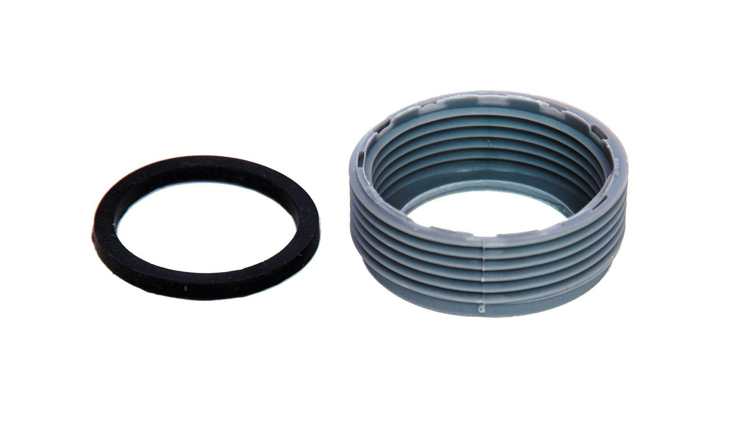 ECO-SAVE KS Reduzierring, Grau, 1 1/2''AG x 1 1/4''IG, für Siphon