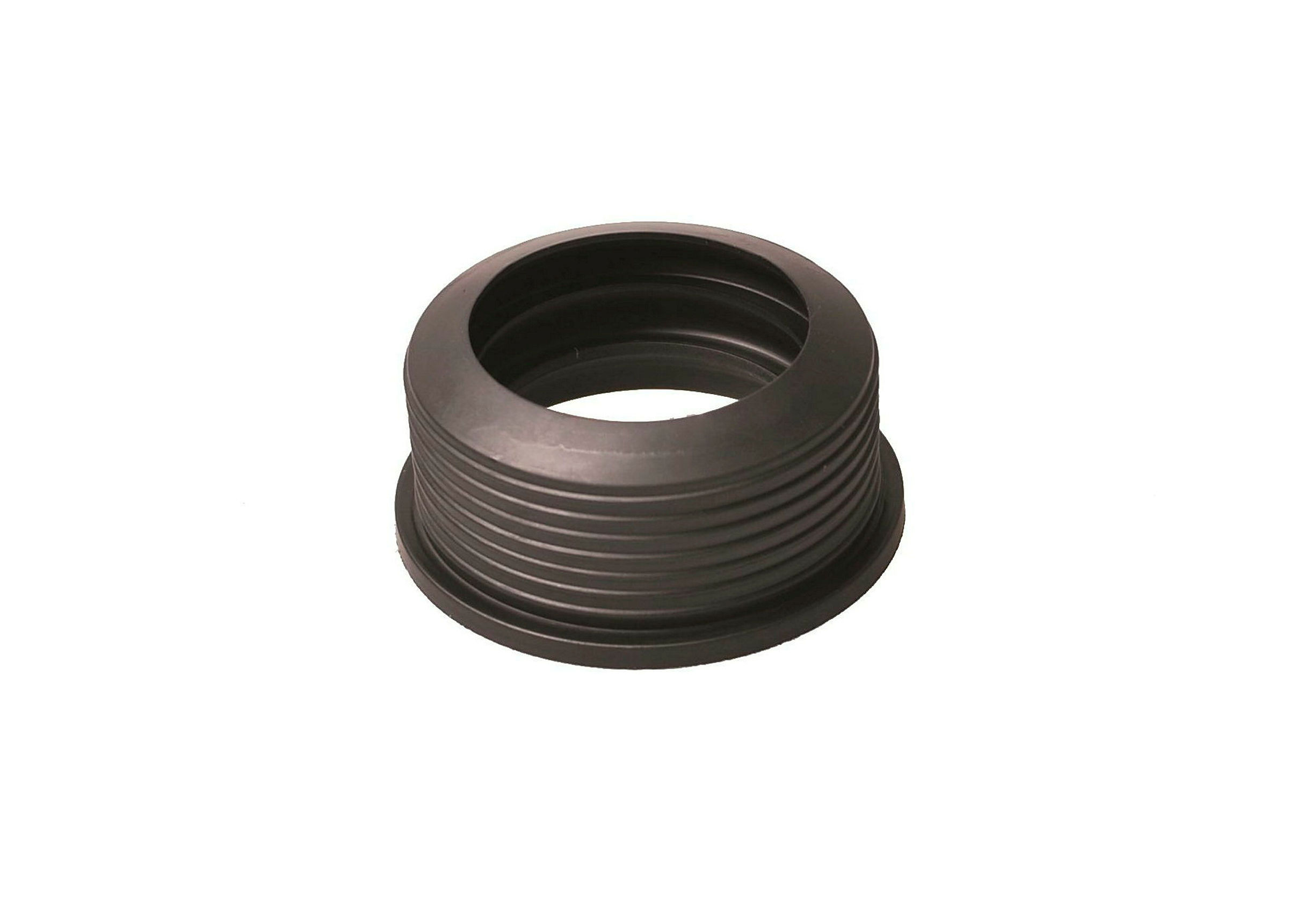 Ablaufverbinder kurz, Gummi, 50 mm x 40 mm, für Siphonabgang
