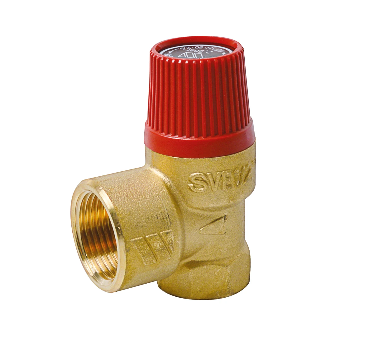 Sicherheitsventil, 3bar, 1/2''IG x 3/4''IG