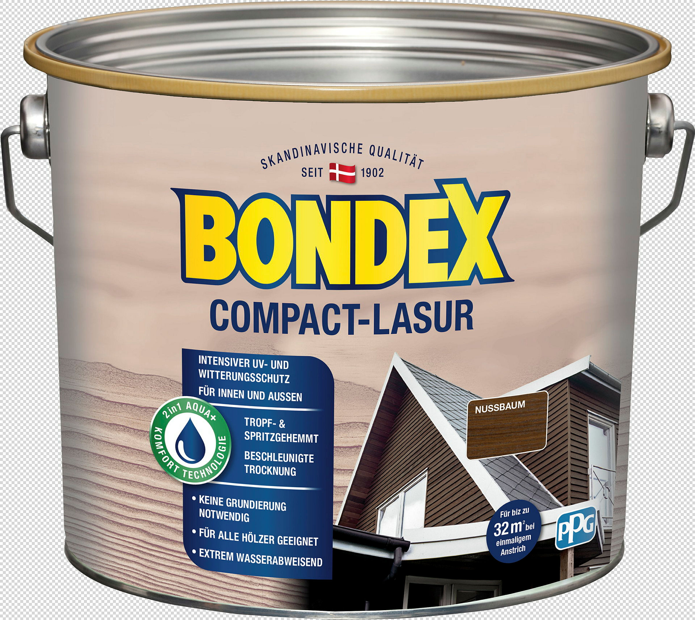 BONDEX Compact Lasur Nussbaum 2,5l