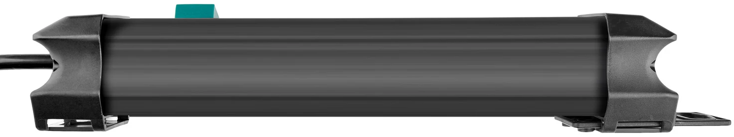 Premium-Line 4fach schwarz *DE* 18m H05VV-F3G15 mit Schalter