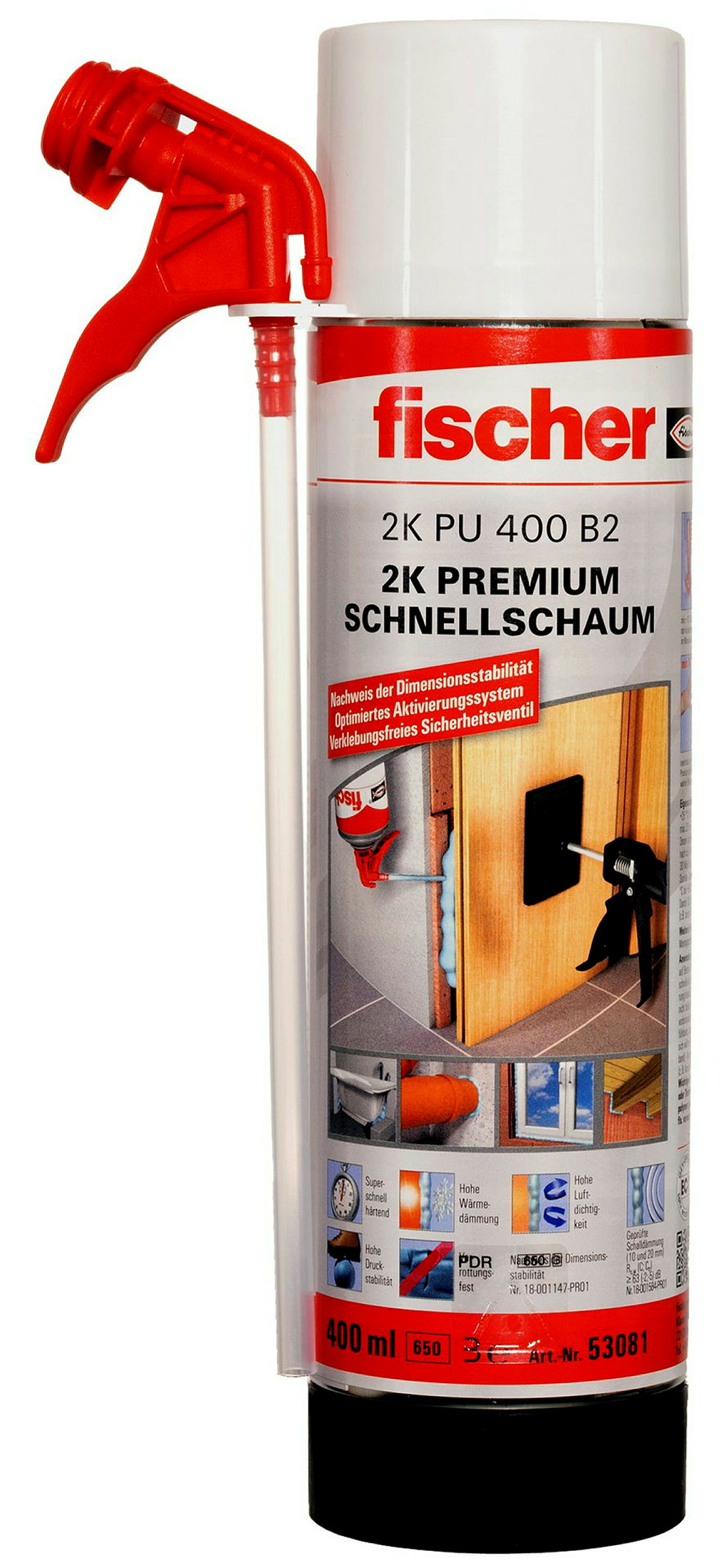 fischer 2K - Schnellschaum PU 400