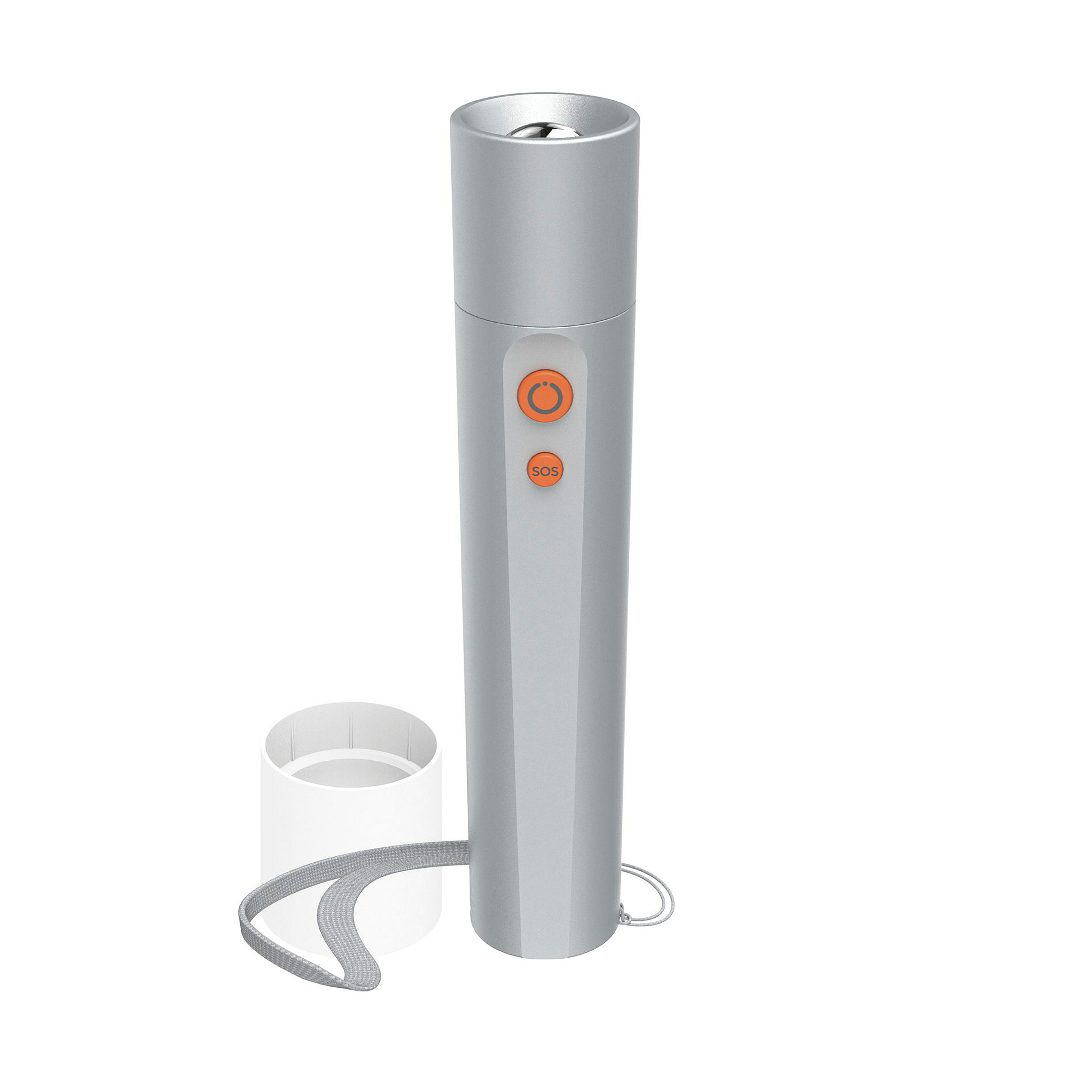 Hama LED-Taschenlampe ''FL250'', Batterie, Aluminium, 4 Modi + SOS