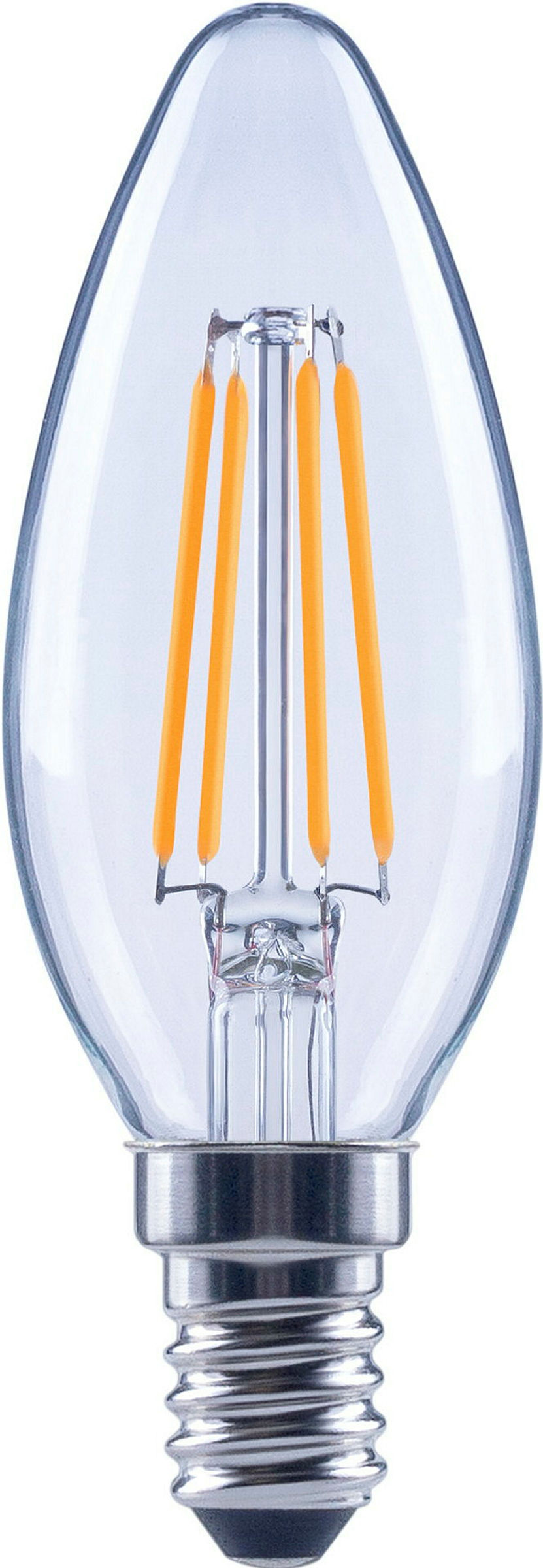 (LM) LED Fil. klar Kerze C35 2,2W-470m-E14/827
