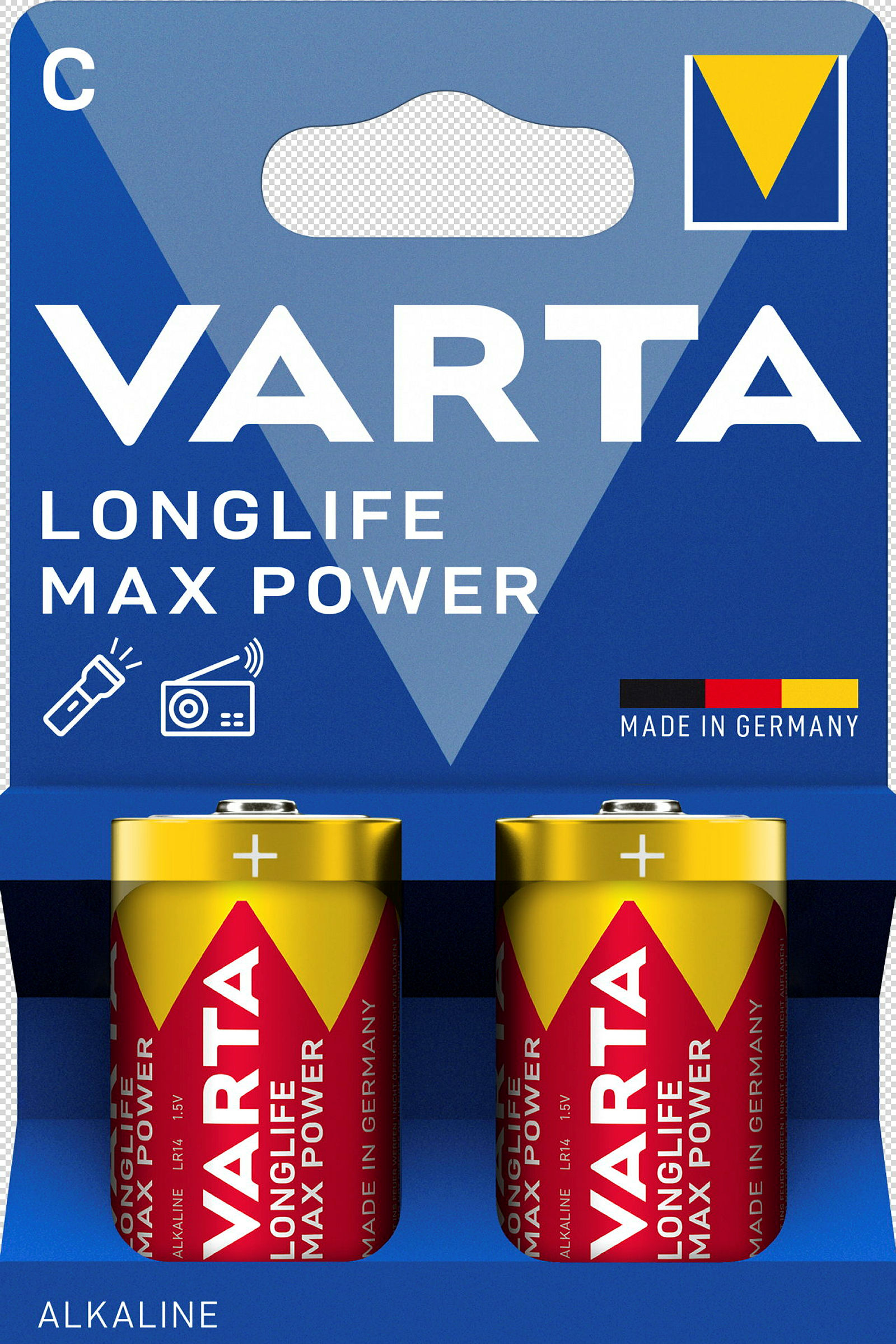VARTA Longlife Max Power C Blister 2